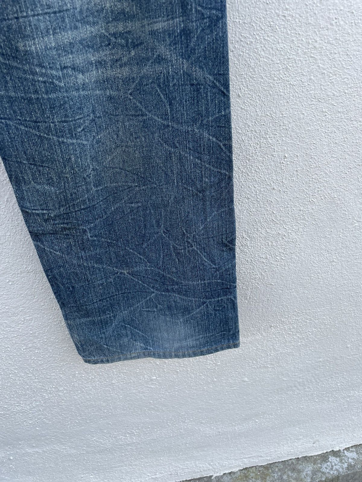 If Six Was Nine Very Rare Japan Brand Jack Serika Distressed Denim Jeans Size US 34 / EU 50 - 10 Thumbnail