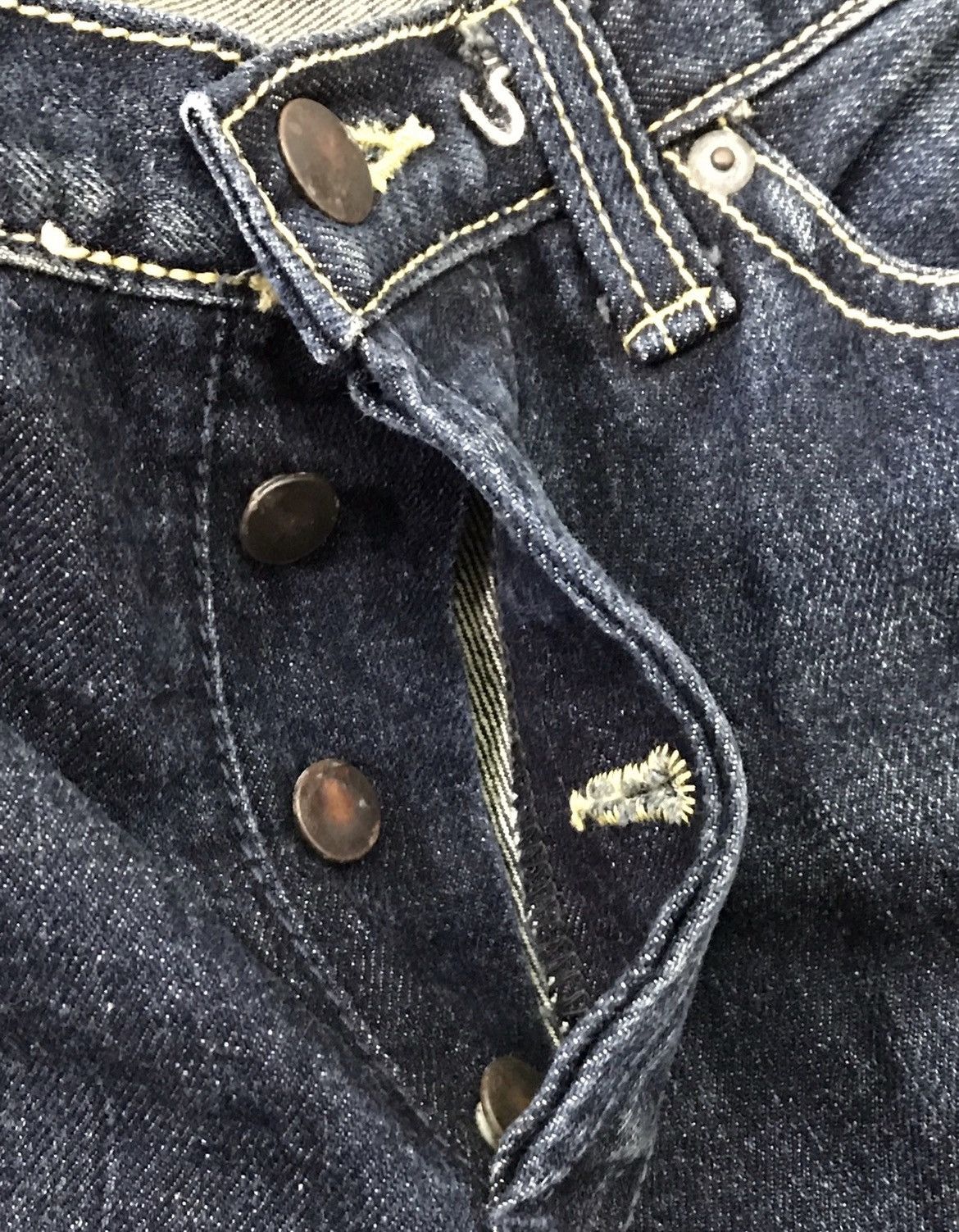 Designer × If Six Was Nine × Japanese Brand Hand Universal Discovery Side Striped Jeans Made In Japan Size US 30 / EU 46 - 8 Thumbnail