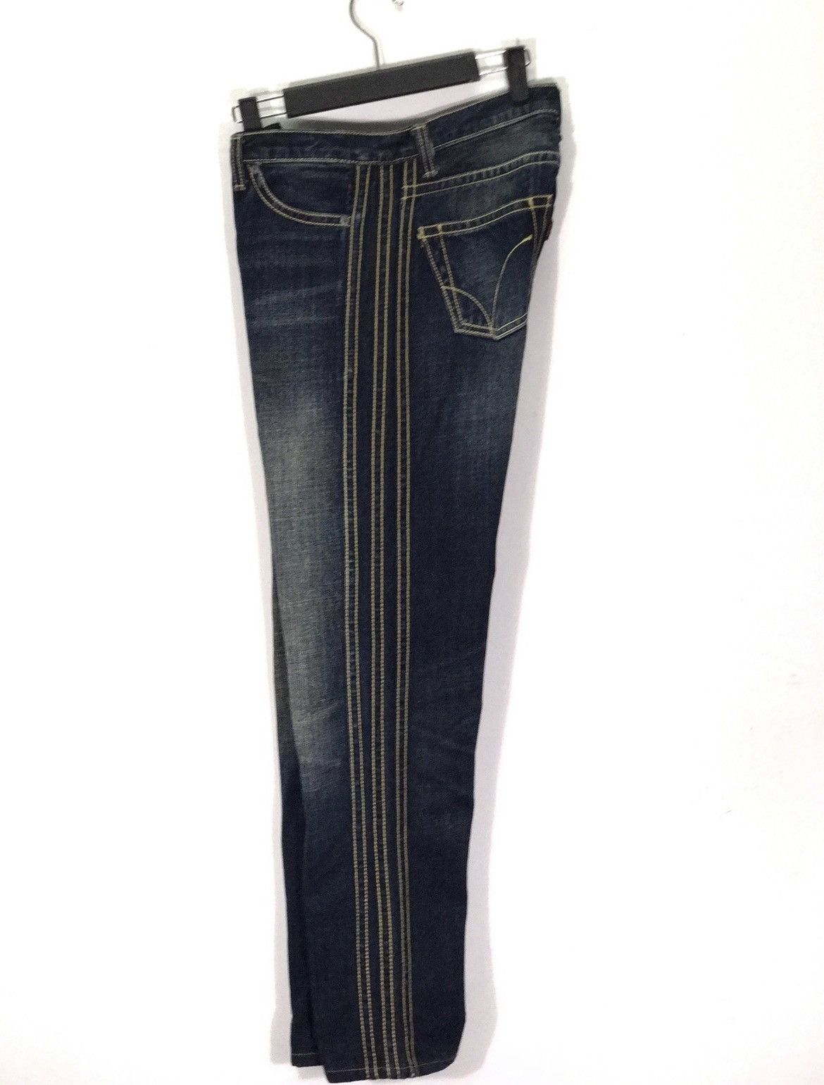 Designer × If Six Was Nine × Japanese Brand Hand Universal Discovery Side Striped Jeans Made In Japan Size US 30 / EU 46 - 2 Thumbnail