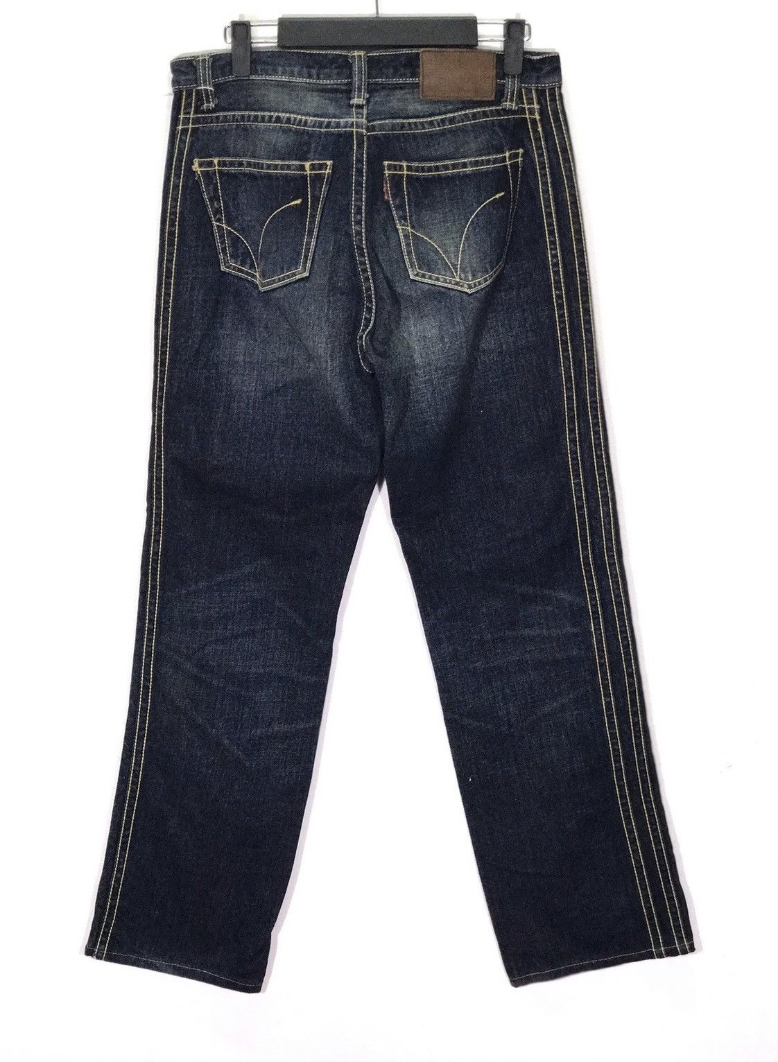 Designer × If Six Was Nine × Japanese Brand Hand Universal Discovery Side Striped Jeans Made In Japan Size US 30 / EU 46 - 3 Thumbnail