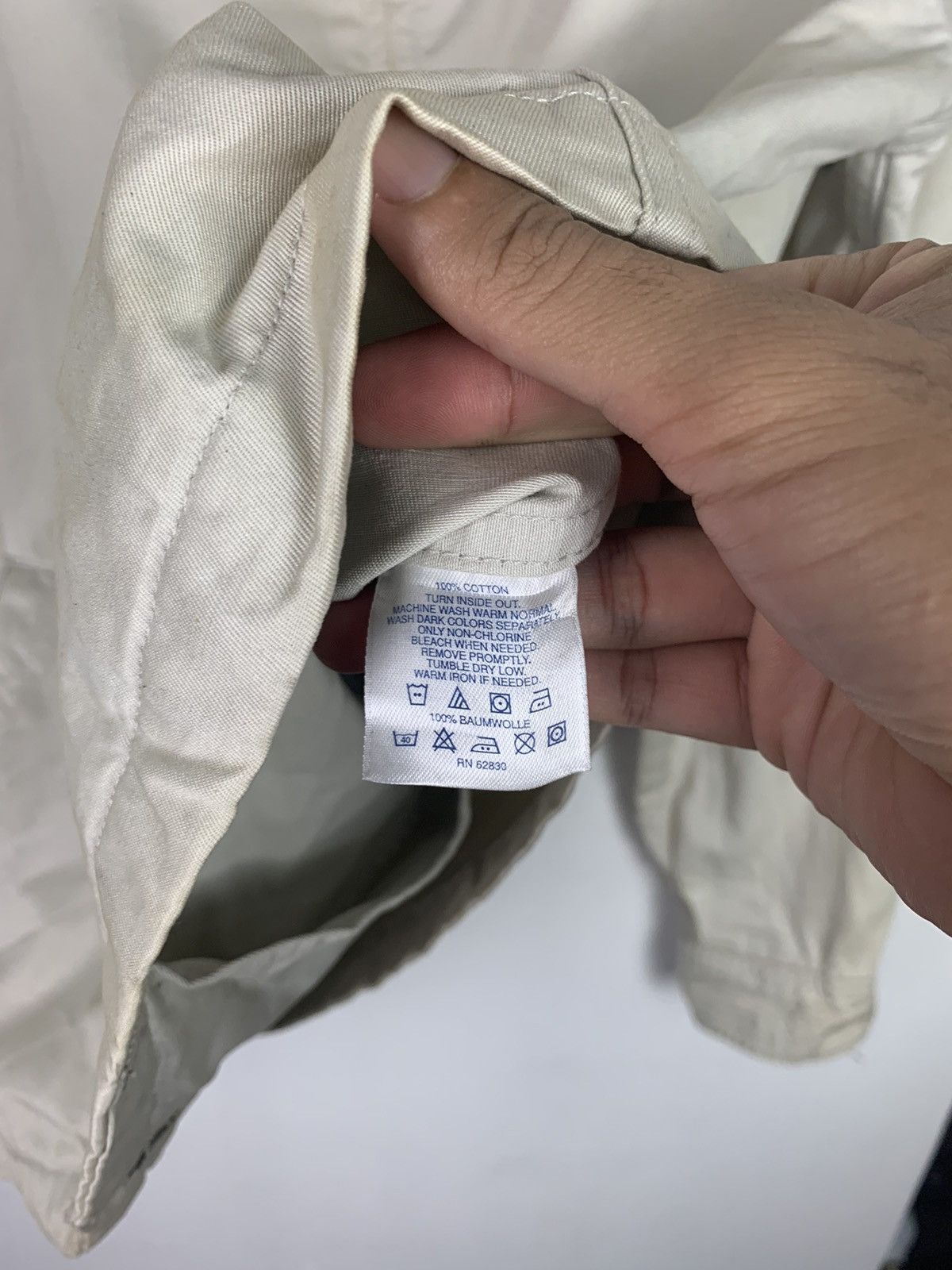 Lands' End × Vintage Vintage Lands End Full zipper Light Jacket Size US L / EU 52-54 / 3 - 8 Thumbnail