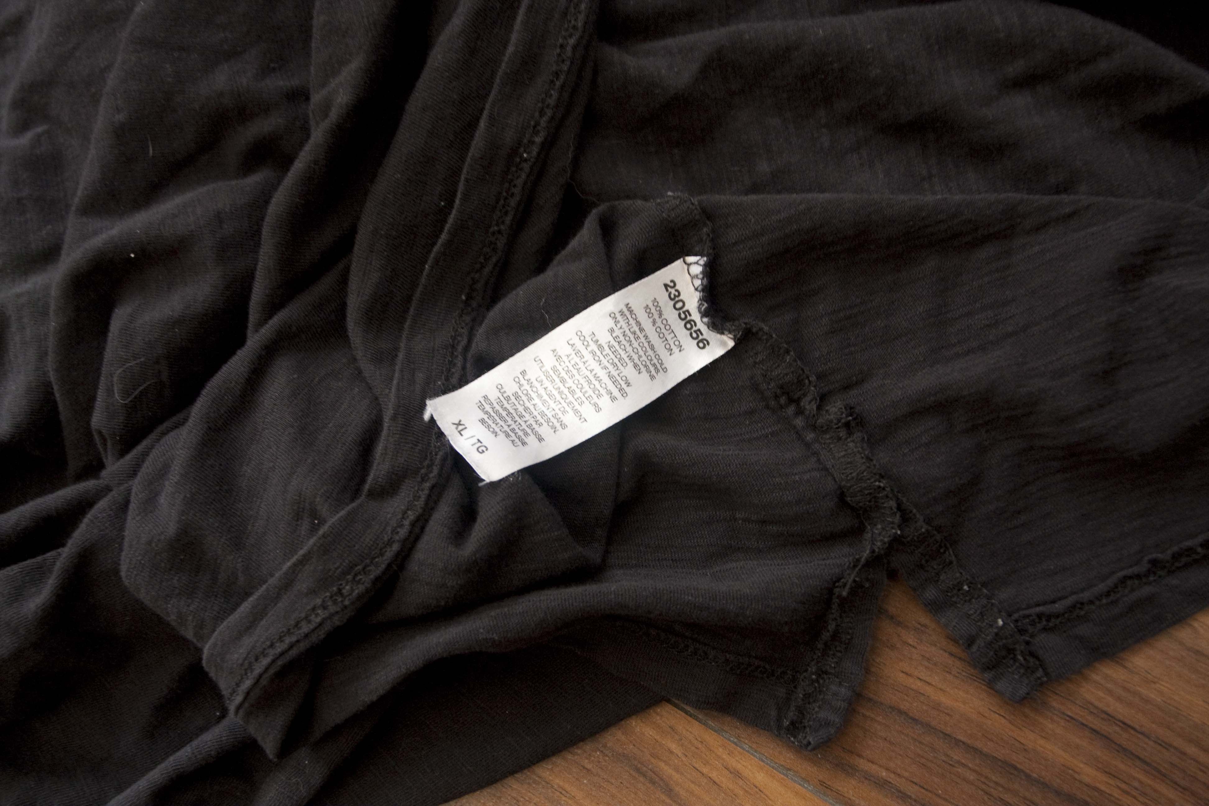 Tilley Tilley T Shirt Stretch Black Size XL Size US XL / EU 56 / 4 - 5 Thumbnail