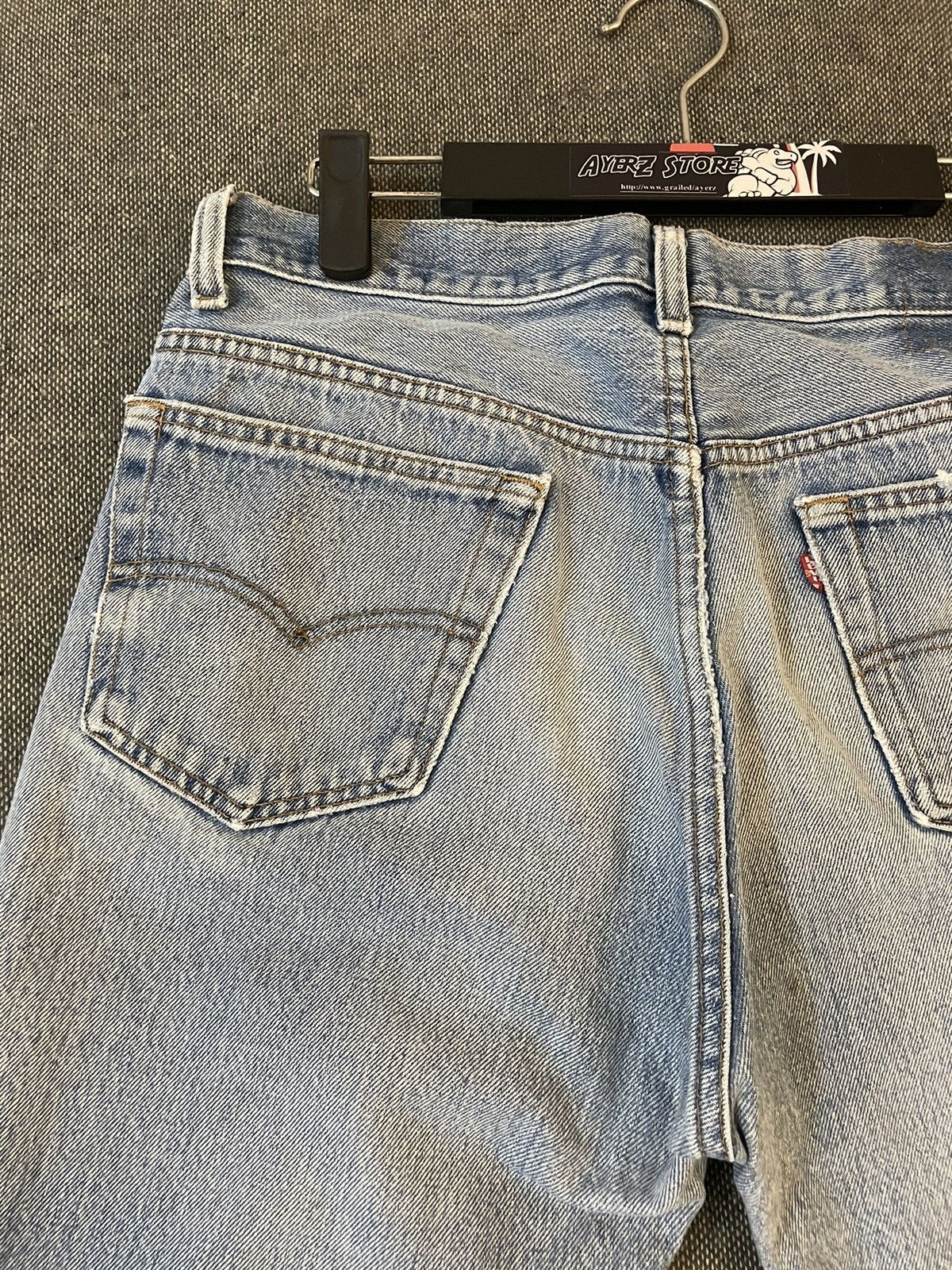 Levi's Vintage Clothing Vintage 90s Faded Distressed Levi’s 501 Jeans Size US 34 / EU 50 - 14 Thumbnail
