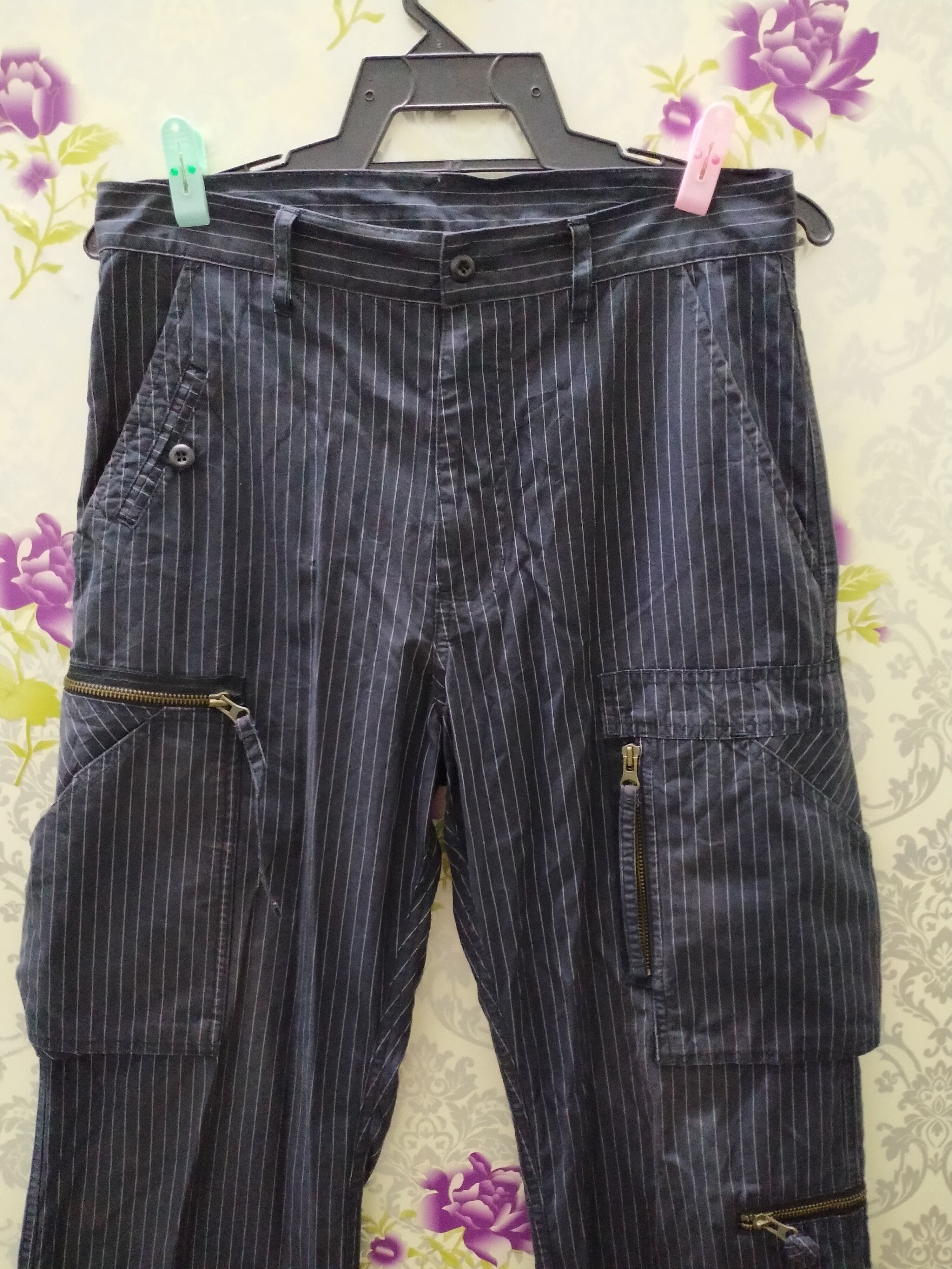 Japanese Brand × PPFM JAPANESE BRAND PPFM CARGO SLIM MULTI POCKET ZIP Size US 31 - 4 Thumbnail