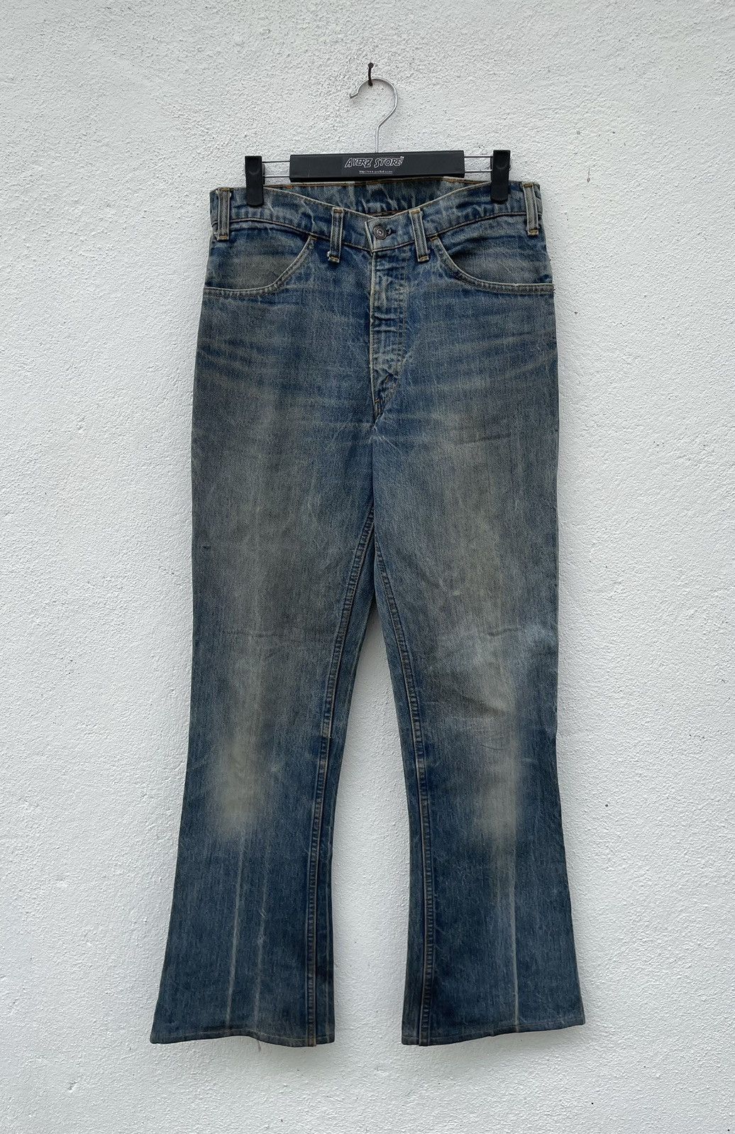 Levi's Vintage Clothing Vintage Levi’s Flare Jeans Made In Usa Size US 31 - 1 Thumbnail