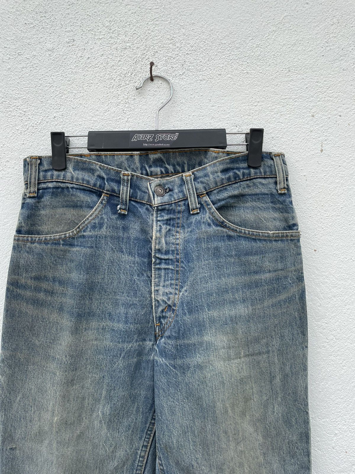 Levi's Vintage Clothing Vintage Levi’s Flare Jeans Made In Usa Size US 31 - 2 Thumbnail