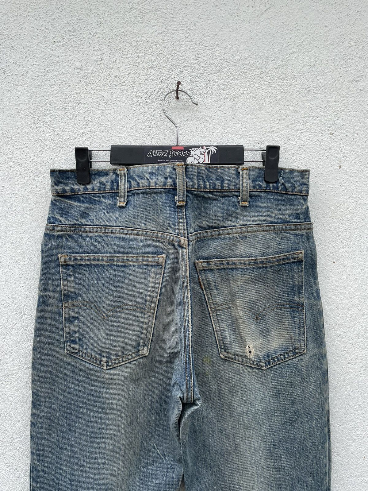 Levi's Vintage Clothing Vintage Levi’s Flare Jeans Made In Usa Size US 31 - 8 Thumbnail