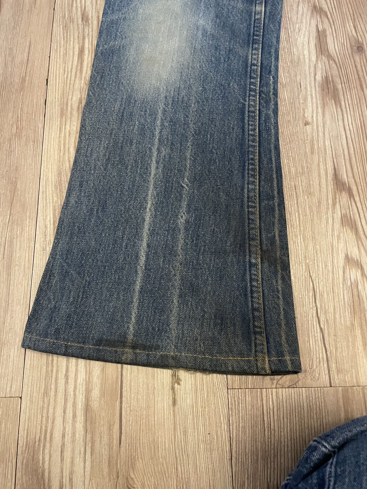 Levi's Vintage Clothing Vintage Levi’s Flare Jeans Made In Usa Size US 31 - 18 Thumbnail