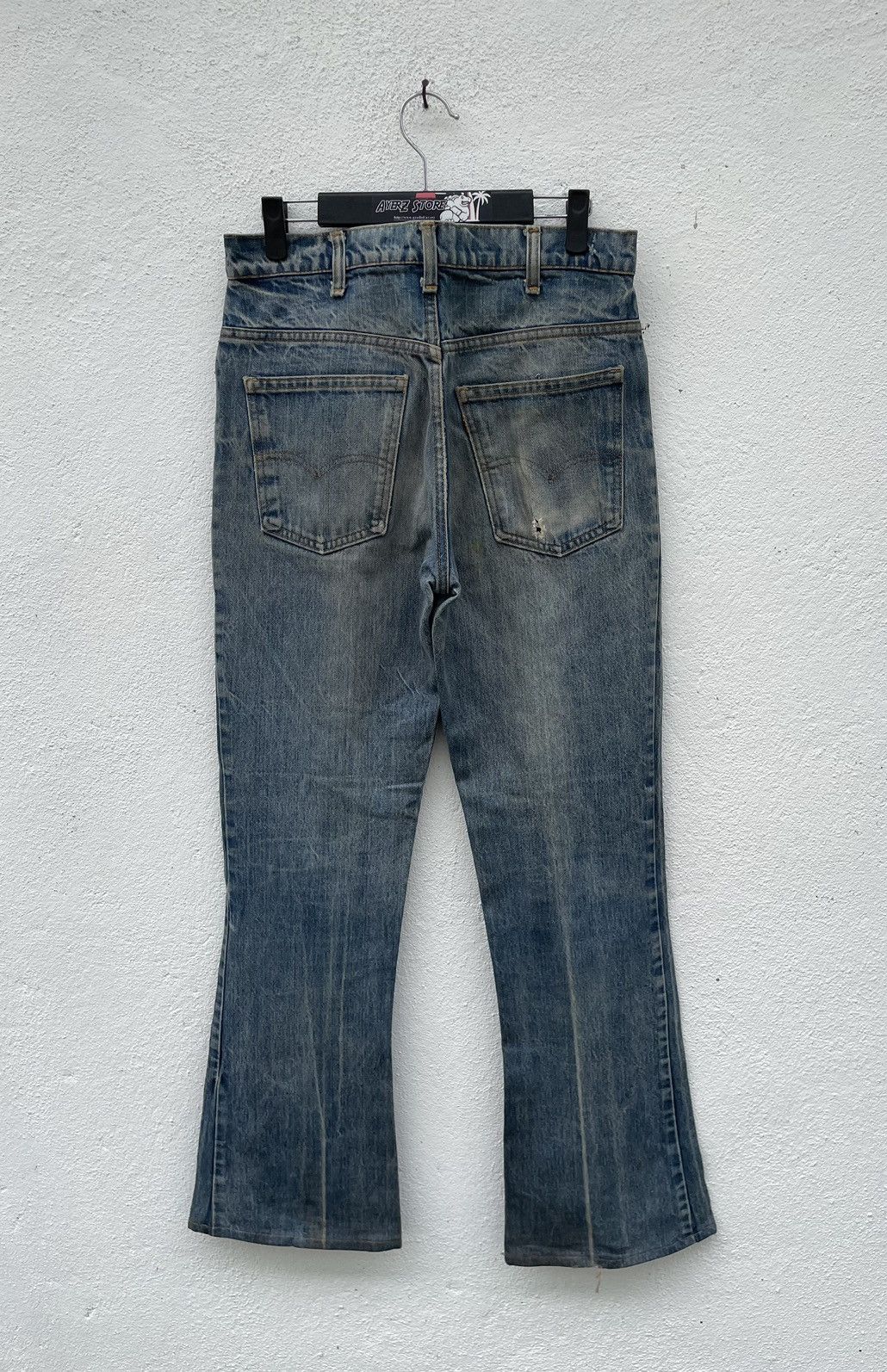 Levi's Vintage Clothing Vintage Levi’s Flare Jeans Made In Usa Size US 31 - 7 Thumbnail