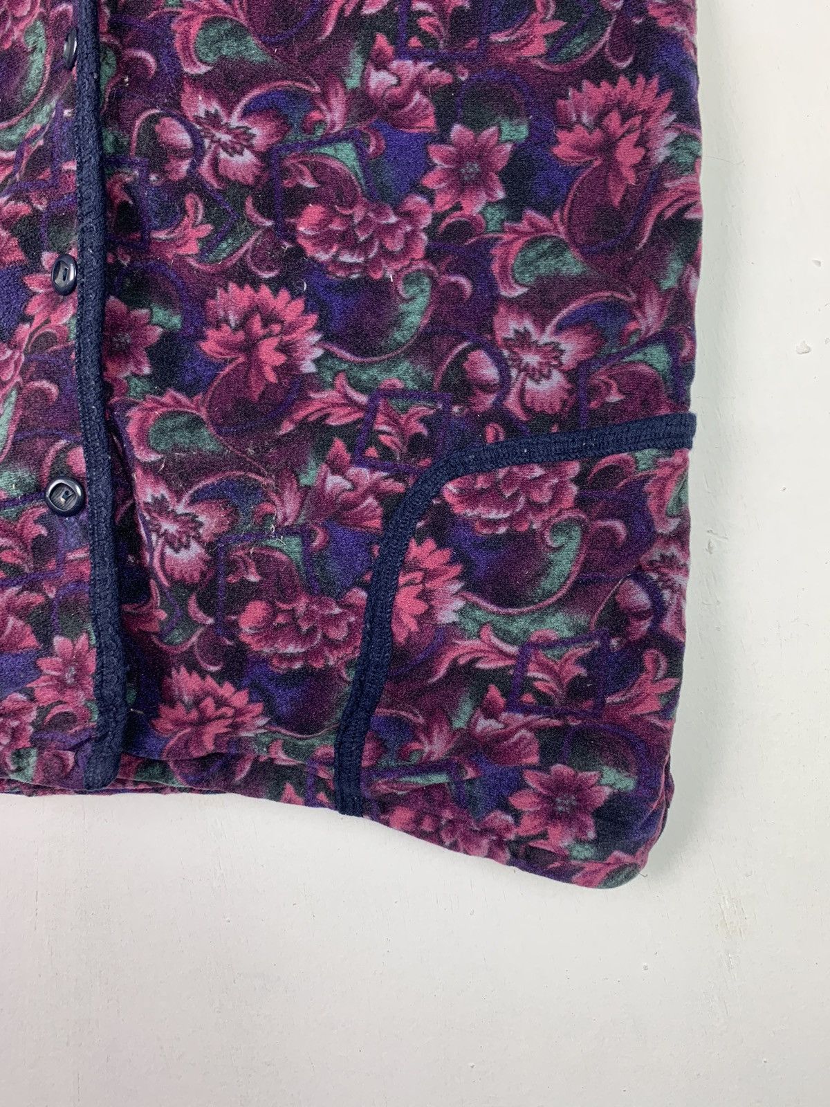 Japanese Brand × Vintage Vintage Japanese Brand Floral Vest Size US L / EU 52-54 / 3 - 7 Thumbnail
