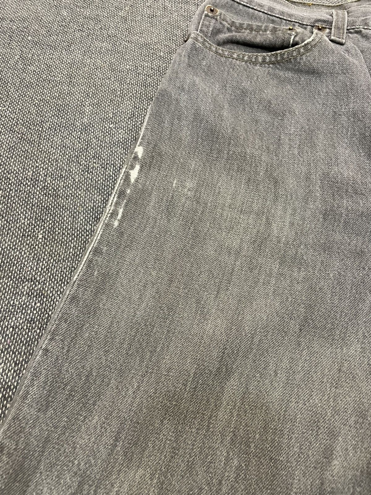Levi's Vintage 80s Levi’s 501 Distressed Denim Jeans Size US 32 / EU 48 - 4 Thumbnail