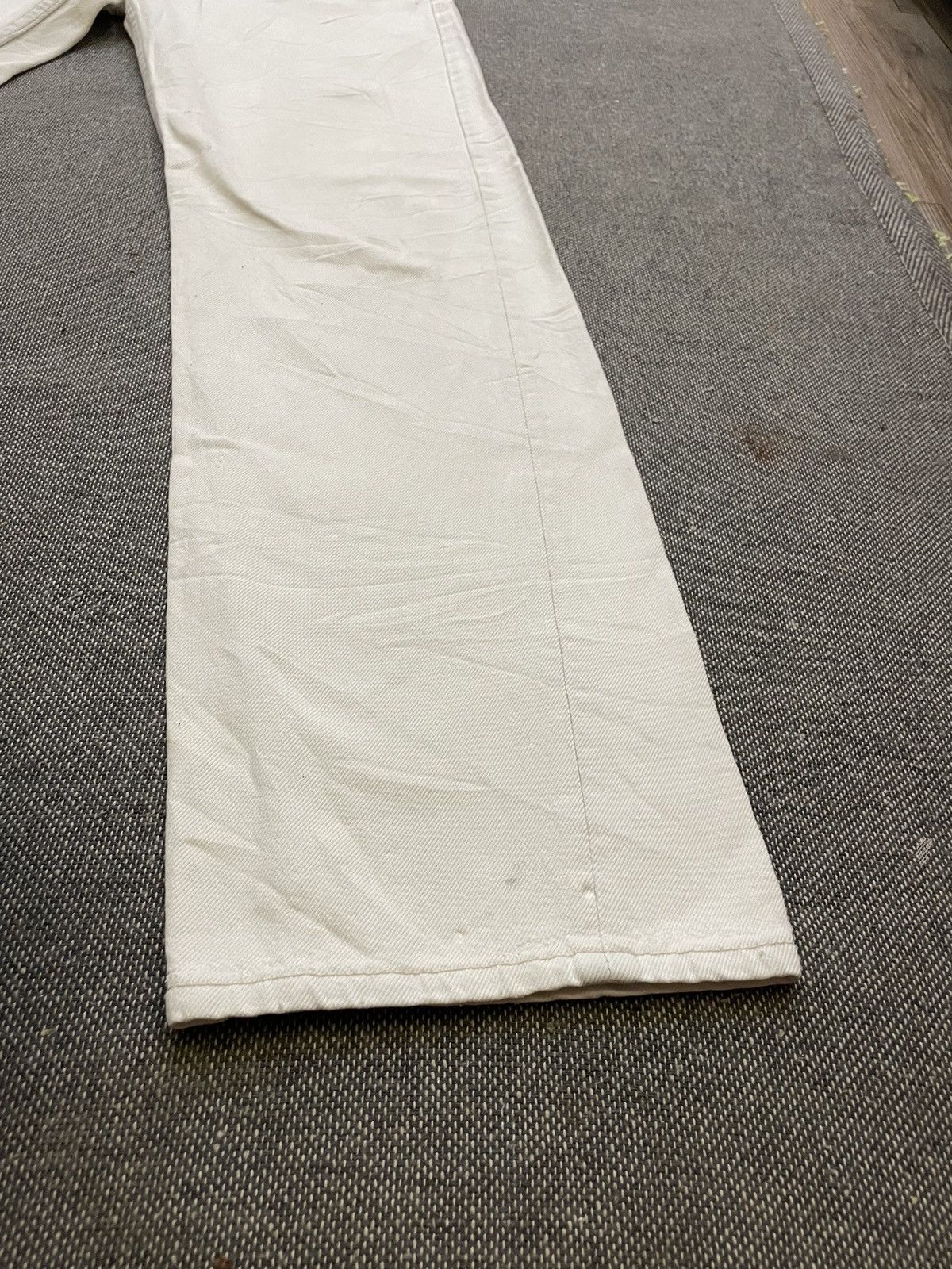 Levi's × Levi's Vintage Clothing Vintage 80s Levi’s 501 White Jeans Size US 31 - 4 Thumbnail