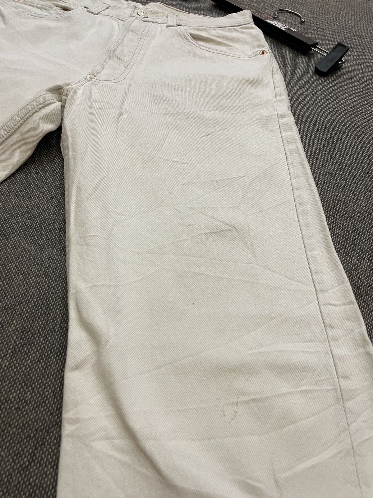 Levi's × Levi's Vintage Clothing Vintage 80s Levi’s 501 White Jeans Size US 31 - 7 Thumbnail