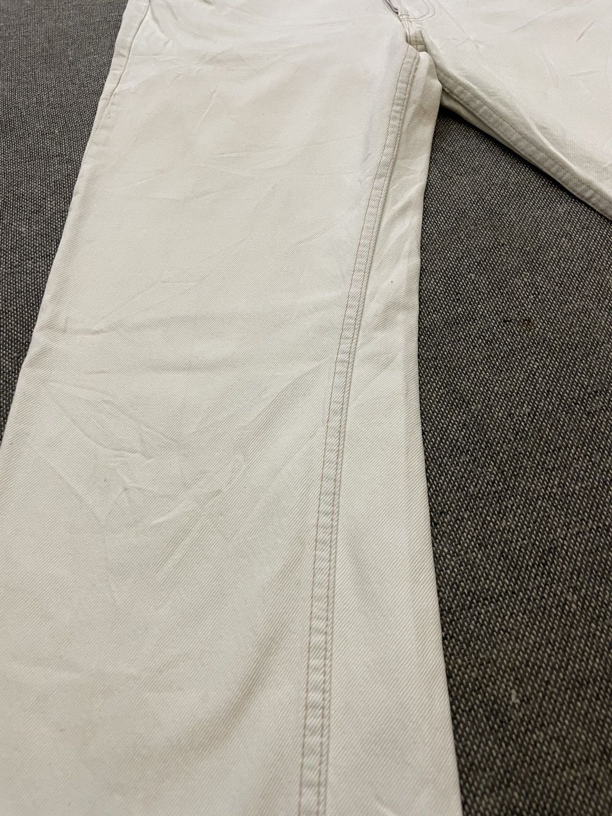 Levi's × Levi's Vintage Clothing Vintage 80s Levi’s 501 White Jeans Size US 31 - 6 Thumbnail