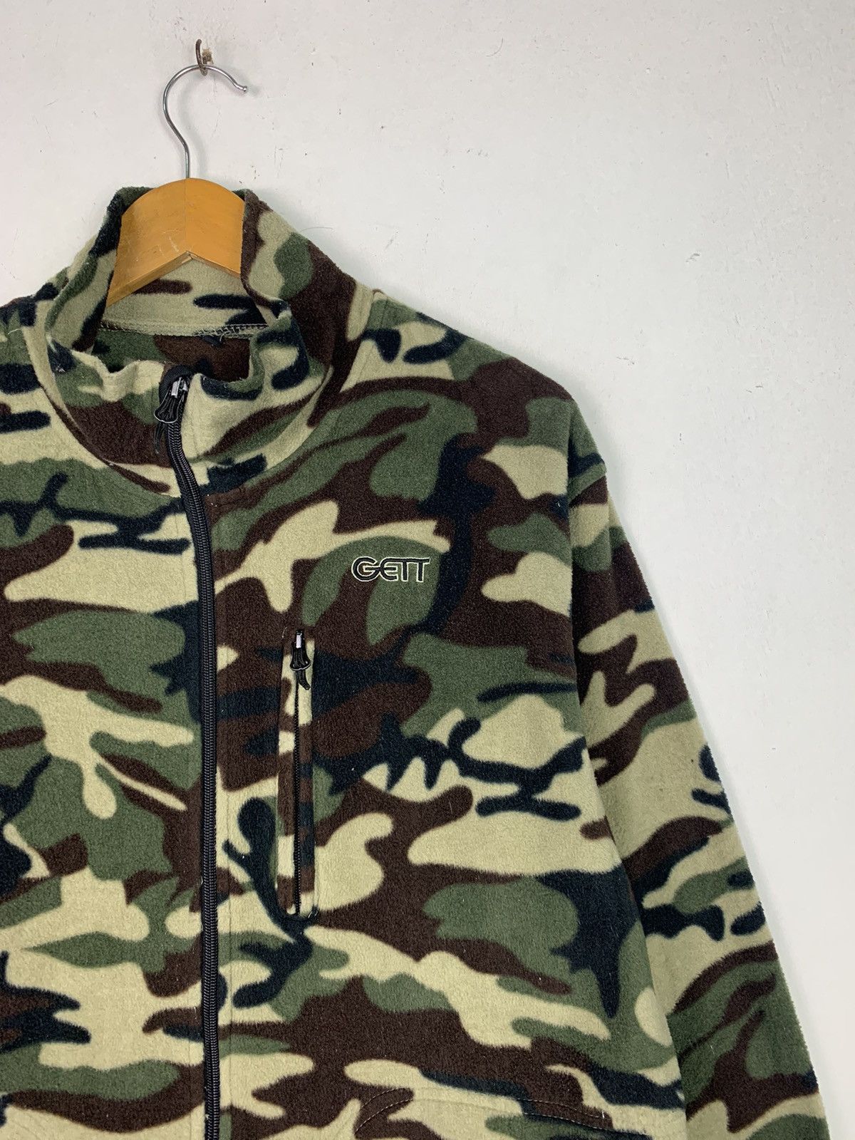 Japanese Brand × Vintage Vintage Japanese Brand Camo Sweatshirt Size US L / EU 52-54 / 3 - 5 Thumbnail