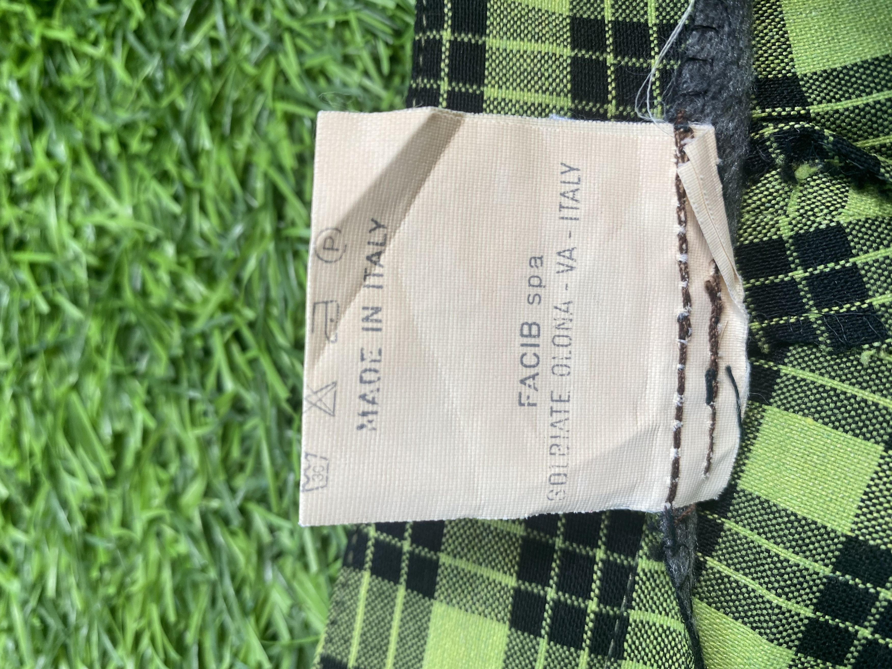 Versace Vintage Versace Plaid Tartan Pants Size 27" / US 4 / IT 40 - 7 Thumbnail