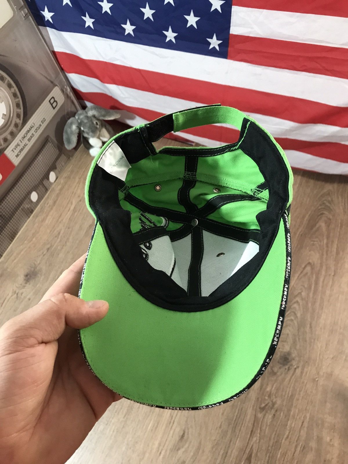 Vintage Vintage Kawasaki racing cap Size ONE SIZE - 6 Thumbnail