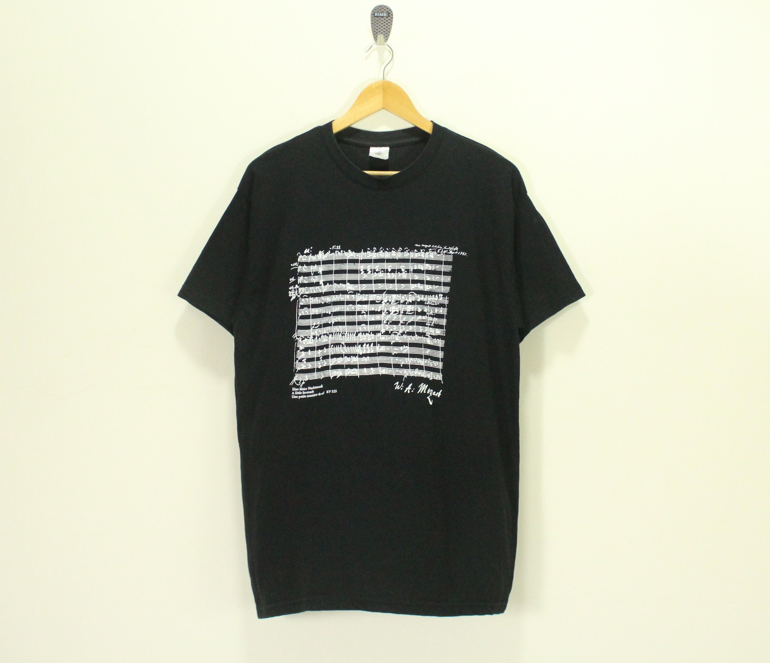 Band Tees MOZART T Shirt Notes Lyrics Chords Size US M / EU 48-50 / 2 - 1 Thumbnail