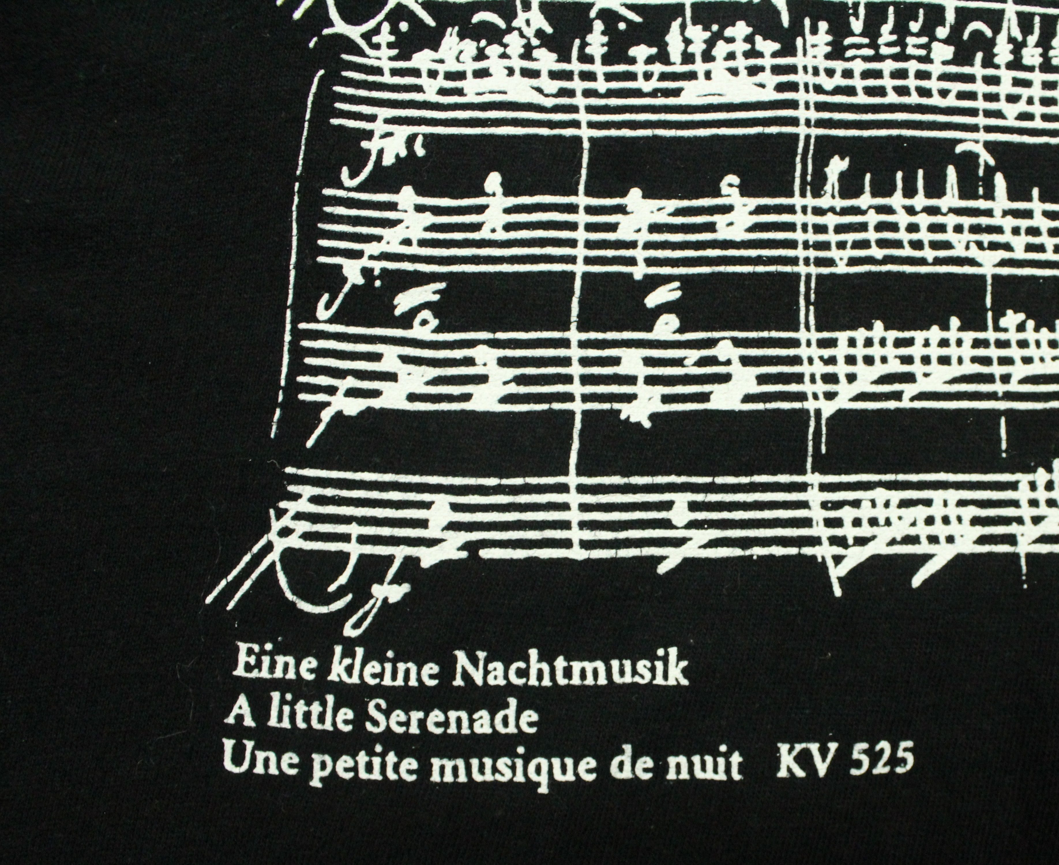 Band Tees MOZART T Shirt Notes Lyrics Chords Size US M / EU 48-50 / 2 - 5 Thumbnail
