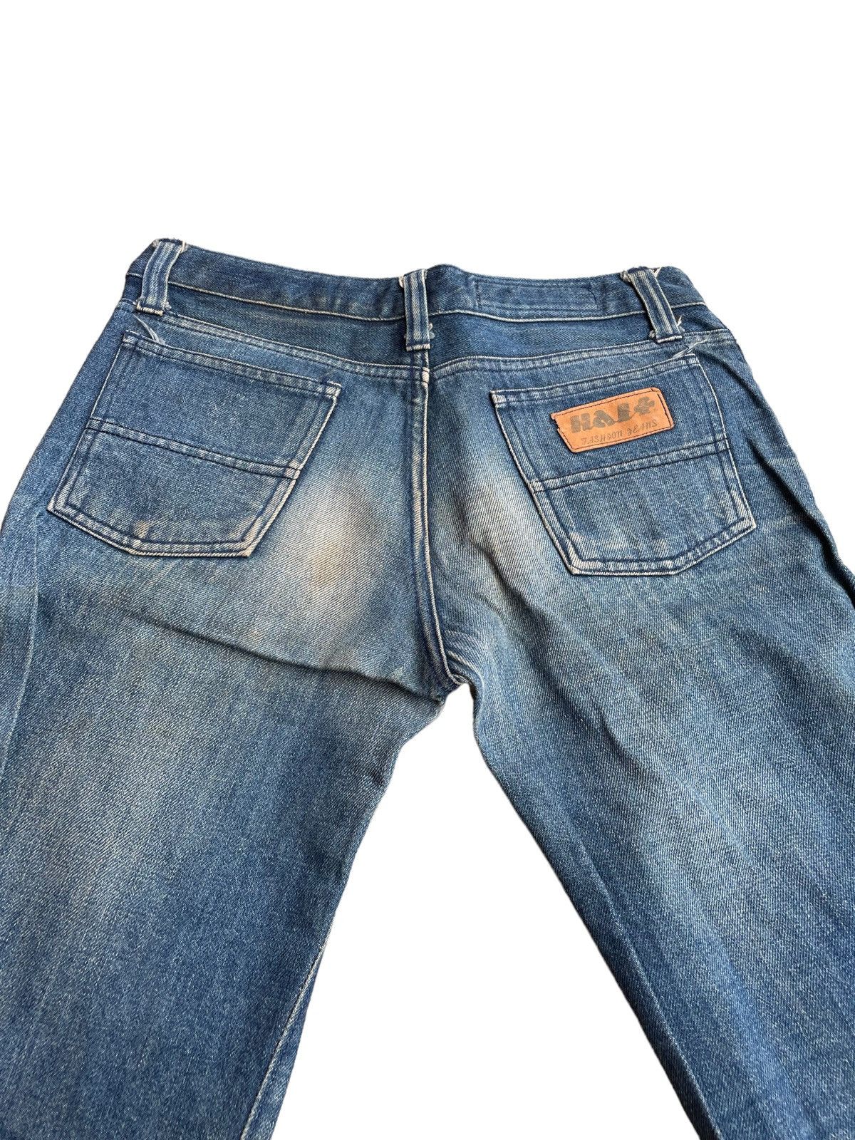 Japanese Brand × Vintage Halt Fashion Jeans Flare Size US 28 / EU 44 - 10 Thumbnail