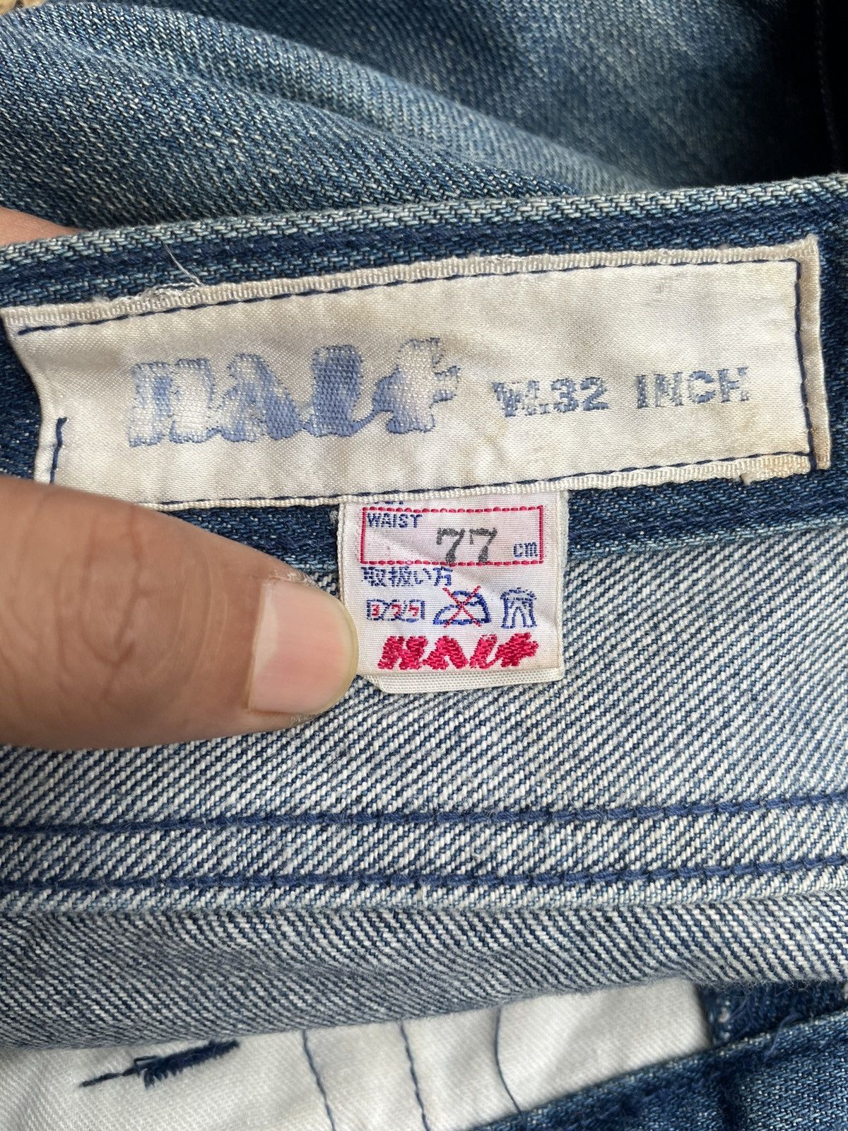 Japanese Brand × Vintage Halt Fashion Jeans Flare Size US 28 / EU 44 - 16 Thumbnail