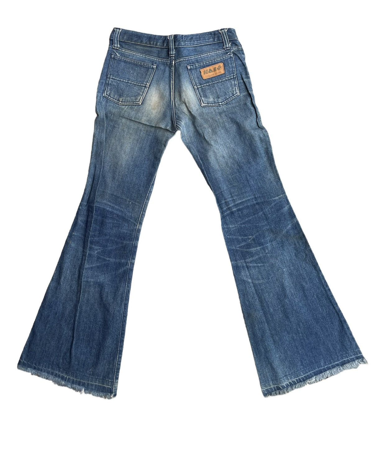 Japanese Brand × Vintage Halt Fashion Jeans Flare Size US 28 / EU 44 - 9 Thumbnail
