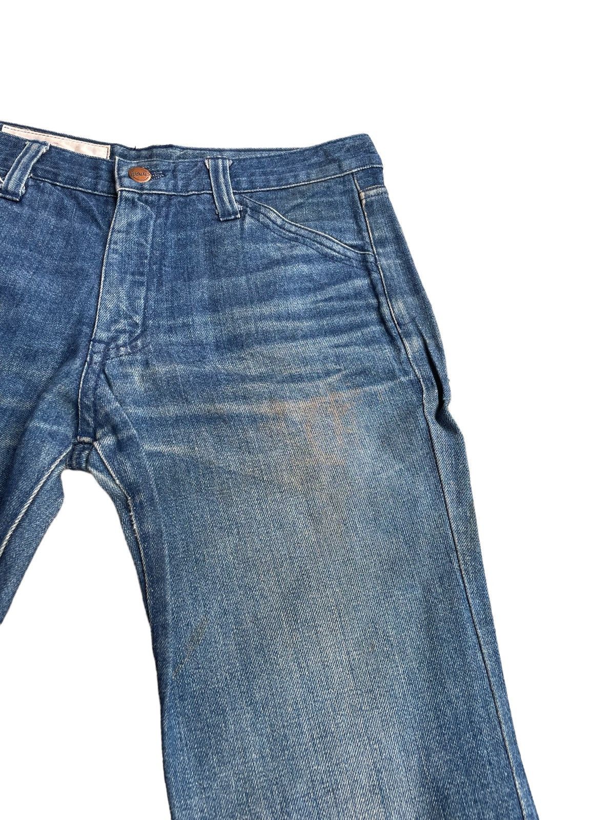 Japanese Brand × Vintage Halt Fashion Jeans Flare Size US 28 / EU 44 - 5 Thumbnail