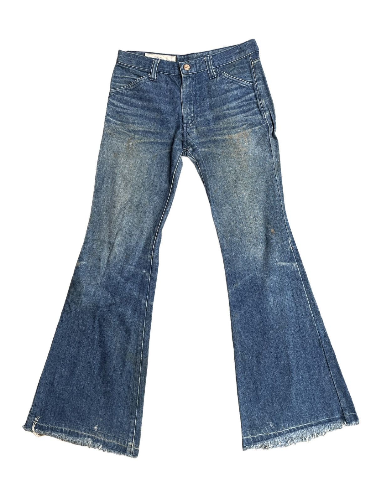 Japanese Brand × Vintage Halt Fashion Jeans Flare Size US 28 / EU 44 - 1 Thumbnail