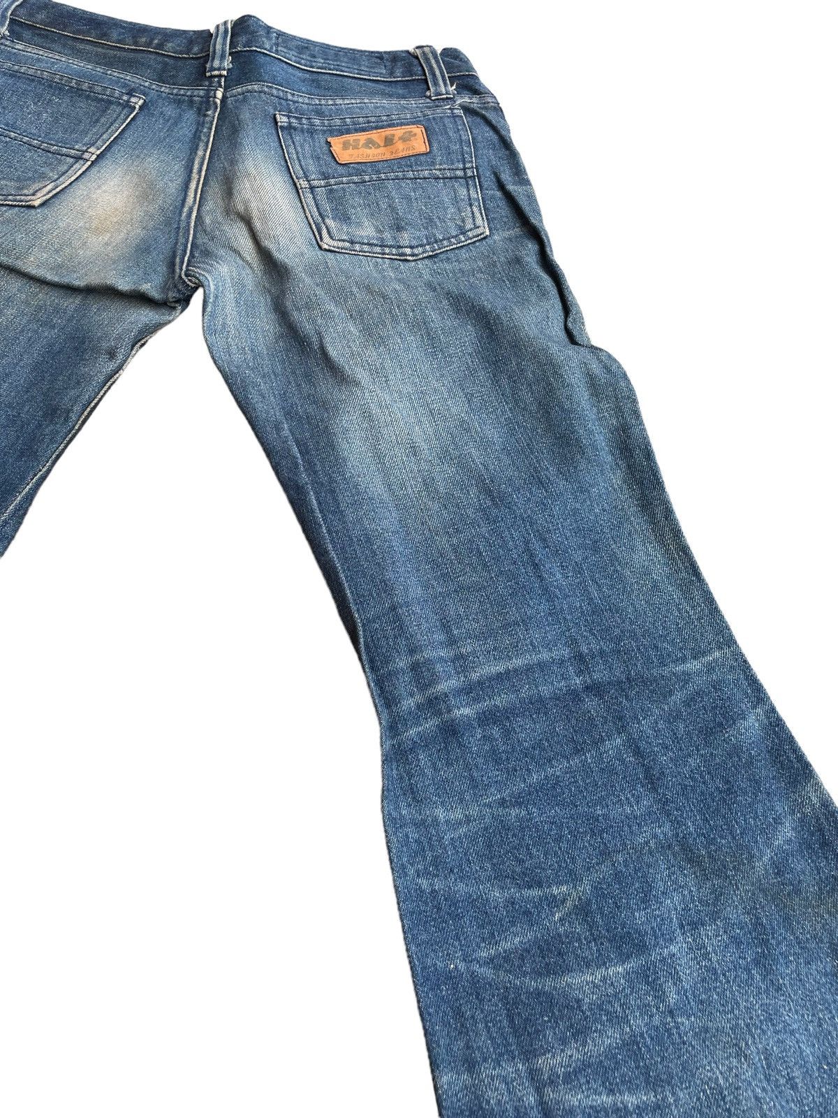 Japanese Brand × Vintage Halt Fashion Jeans Flare Size US 28 / EU 44 - 12 Thumbnail