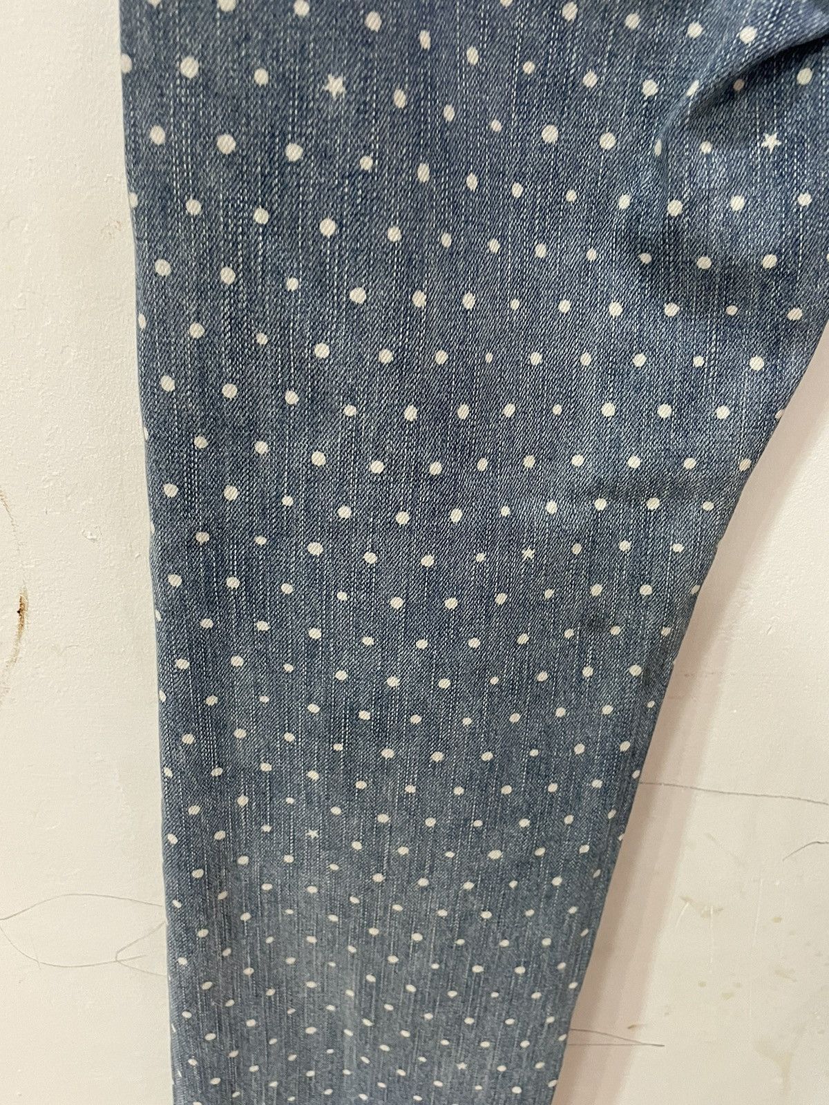 Japanese Brand × Le Grande Bleu (L.G.B.) Japan Brand Cube Sugar Workwear Polka Dot Jeans Size US 28 / EU 44 - 14 Thumbnail