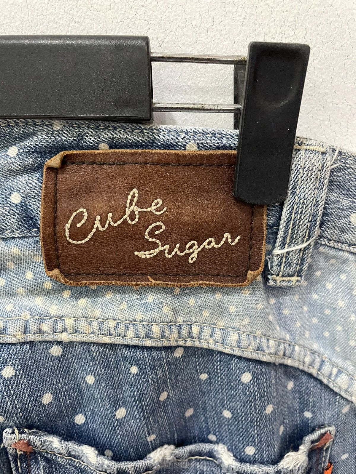 Japanese Brand × Le Grande Bleu (L.G.B.) Japan Brand Cube Sugar Workwear Polka Dot Jeans Size US 28 / EU 44 - 19 Thumbnail