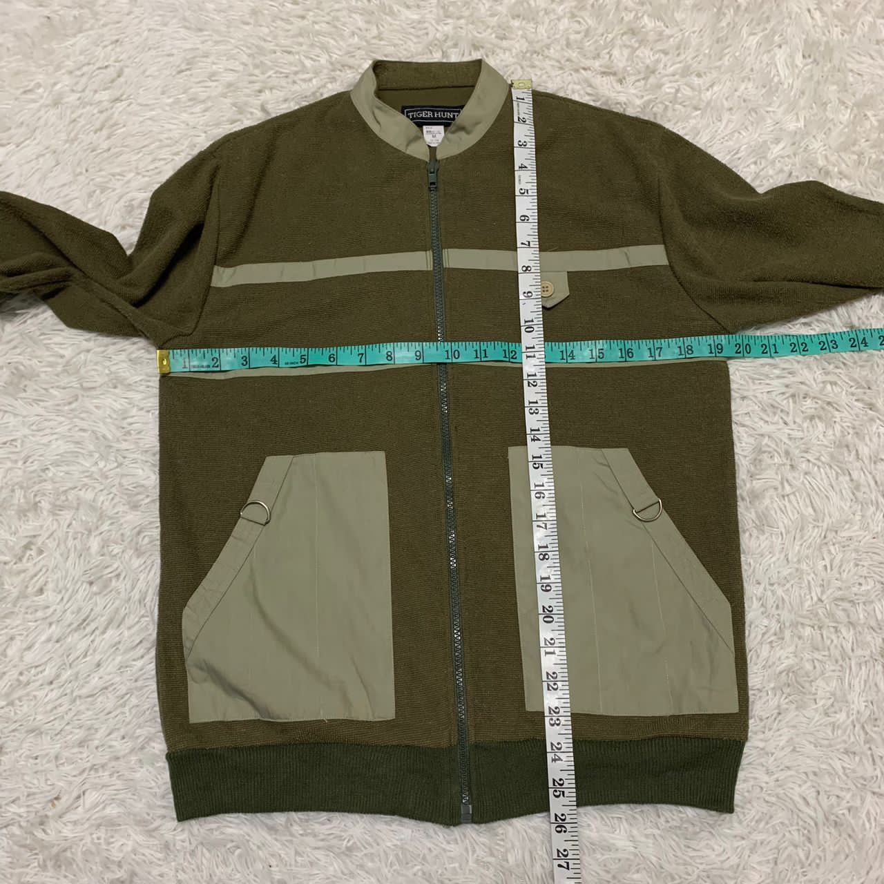Japanese Brand Tiger Hunt block two tone colour jacket Size US M / EU 48-50 / 2 - 6 Thumbnail