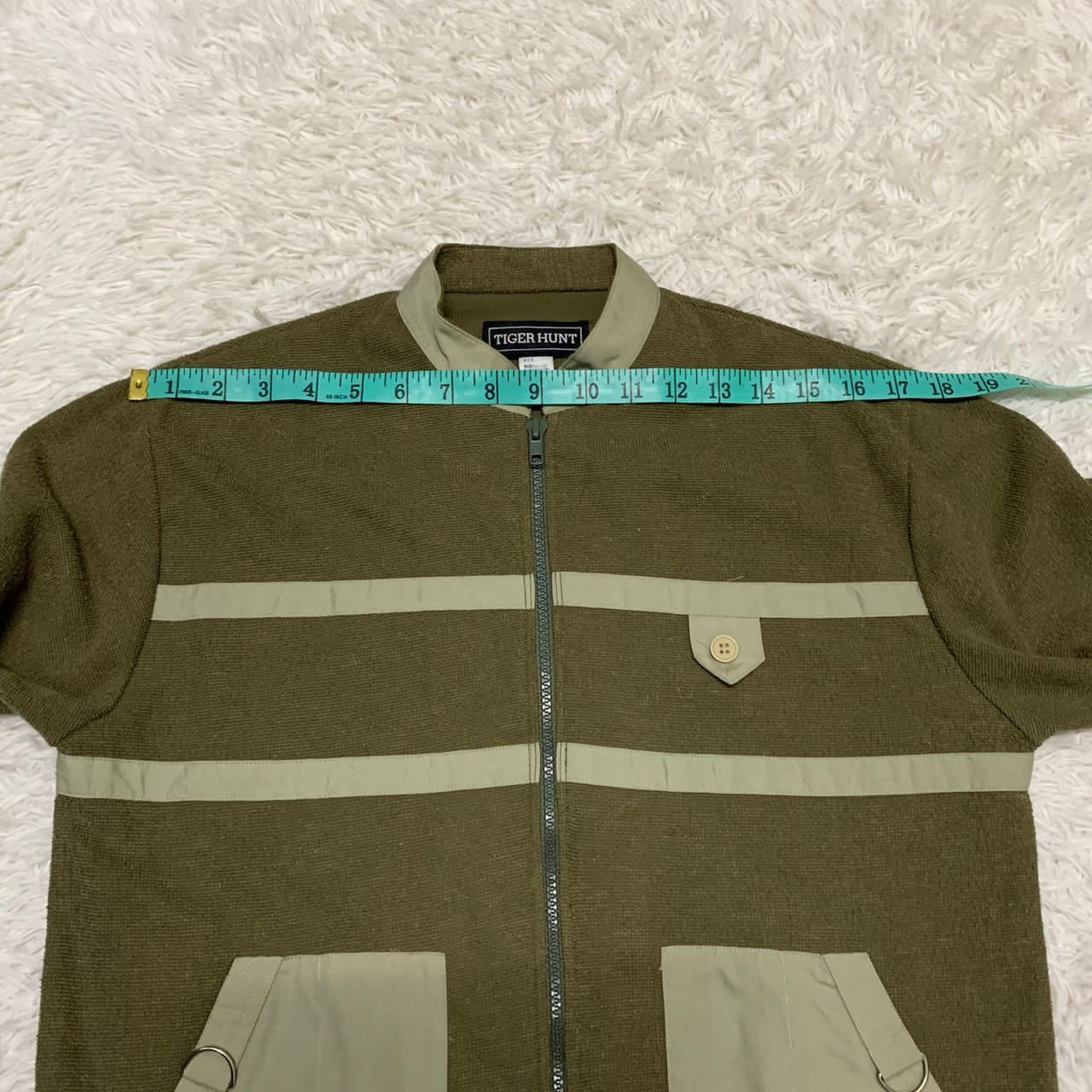 Japanese Brand Tiger Hunt block two tone colour jacket Size US M / EU 48-50 / 2 - 7 Thumbnail