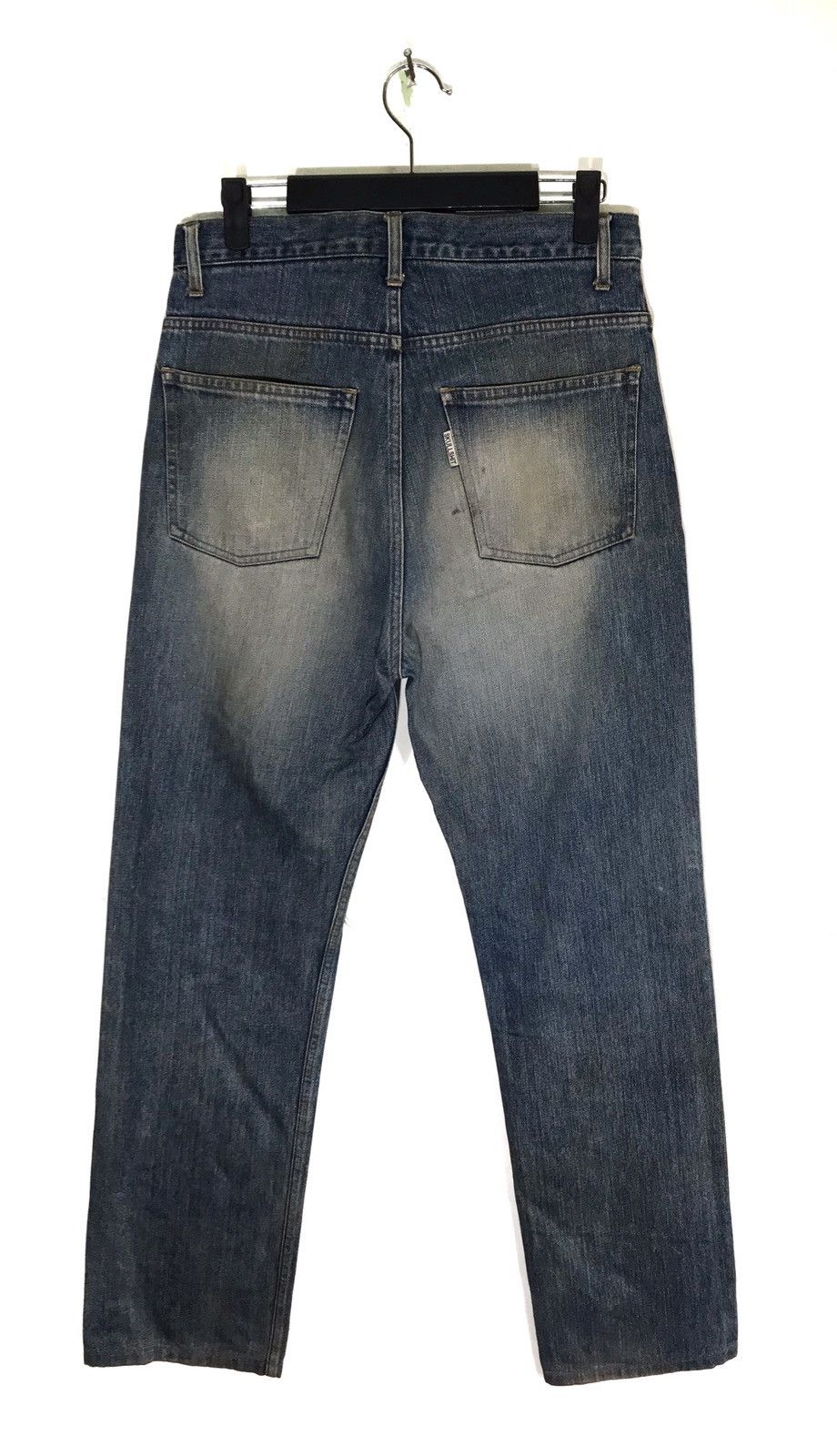 Japanese Brand Skullshit Hardliner Distressed Faded Rips Jeans Size US 30 / EU 46 - 9 Thumbnail