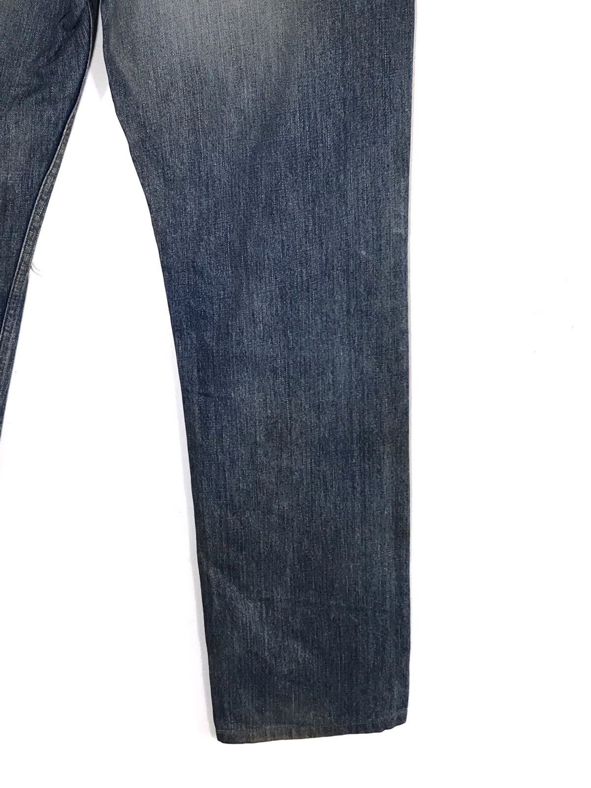 Japanese Brand Skullshit Hardliner Distressed Faded Rips Jeans Size US 30 / EU 46 - 7 Thumbnail