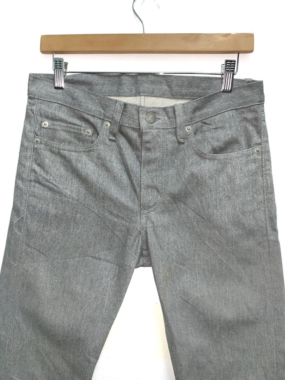 BEAUTY&YOUTH × Japanese Brand × United Arrows BEAUTY & YOUTH Grey Skinny Jeans. Size 30" / US 8 / IT 44 - 2 Thumbnail