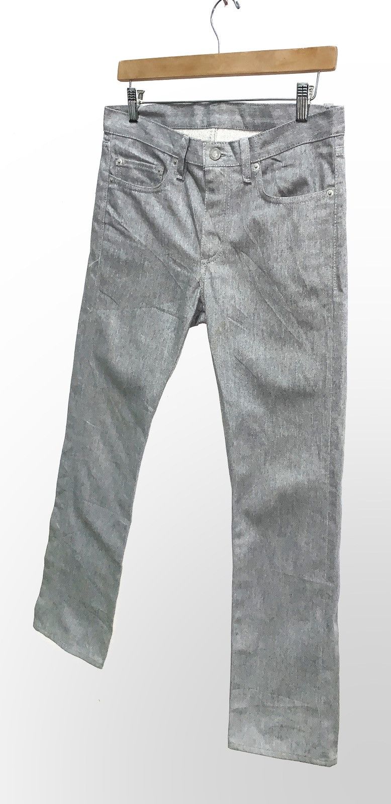 BEAUTY&YOUTH × Japanese Brand × United Arrows BEAUTY & YOUTH Grey Skinny Jeans. Size 30" / US 8 / IT 44 - 1 Thumbnail