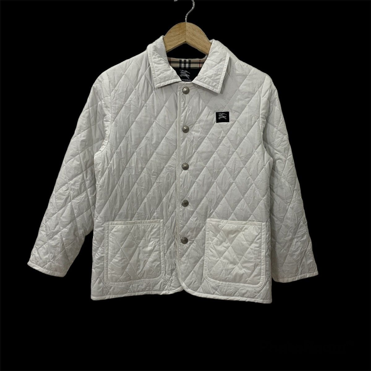 Burberry Vintage Burberry Nova Check Kids Puffer Jacket Size US XXS / EU 40 - 2 Thumbnail