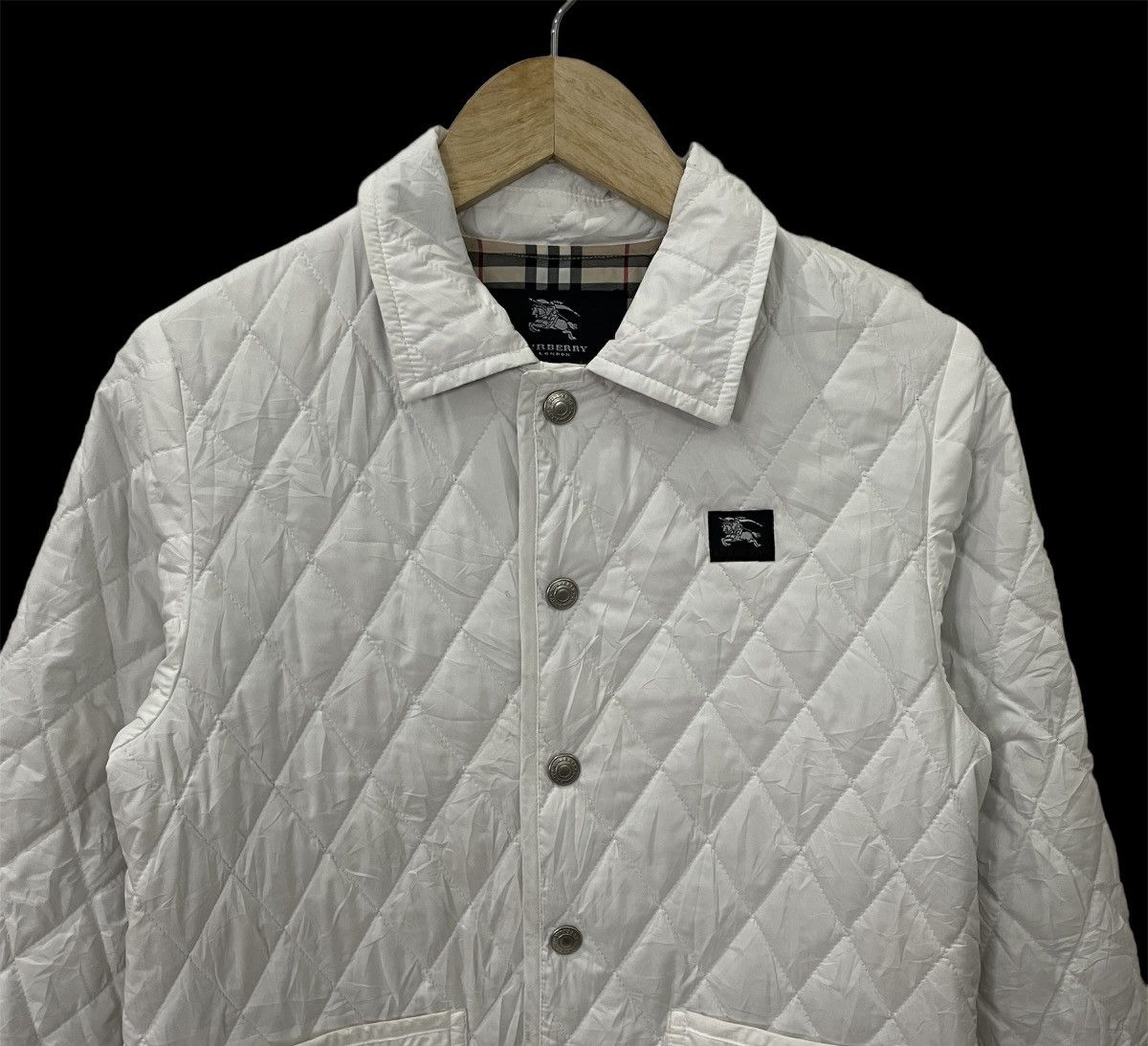 Burberry Vintage Burberry Nova Check Kids Puffer Jacket Size US XXS / EU 40 - 5 Thumbnail