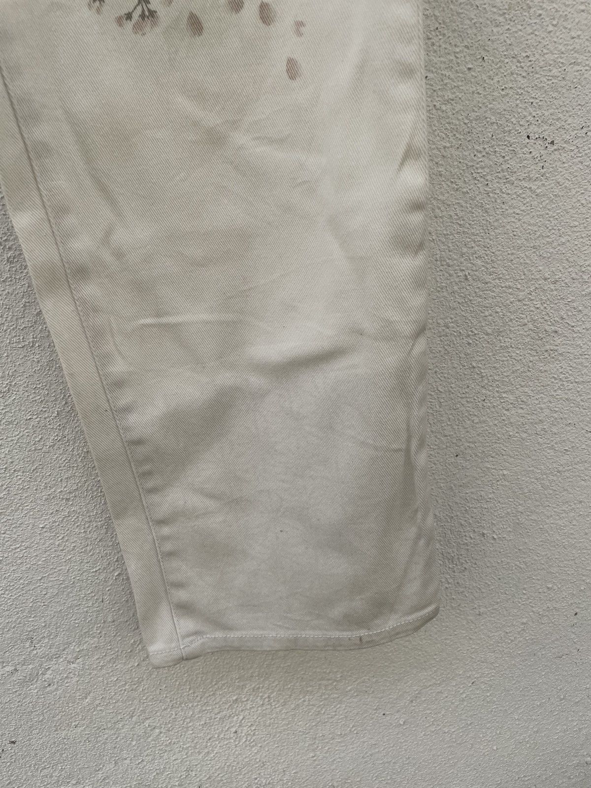 Designer × If Six Was Nine × Japanese Brand Japanese Brand God Tradilion White Denim Jeans Size US 30 / EU 46 - 6 Thumbnail