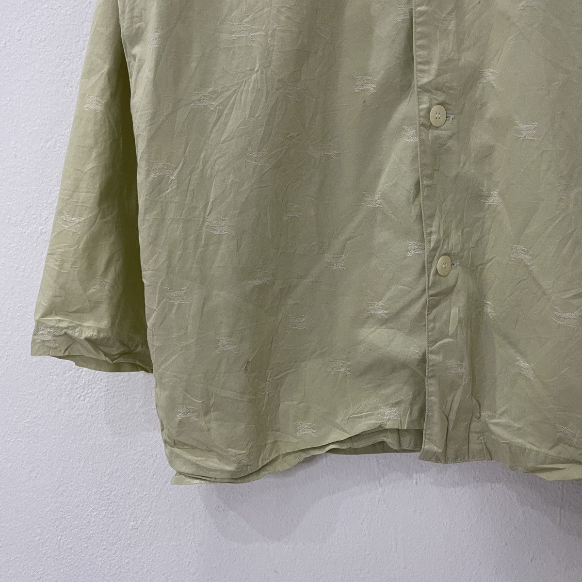 Burberry Vintage Burberry Faded Buttom Ups Shirt Size US L / EU 52-54 / 3 - 3 Thumbnail