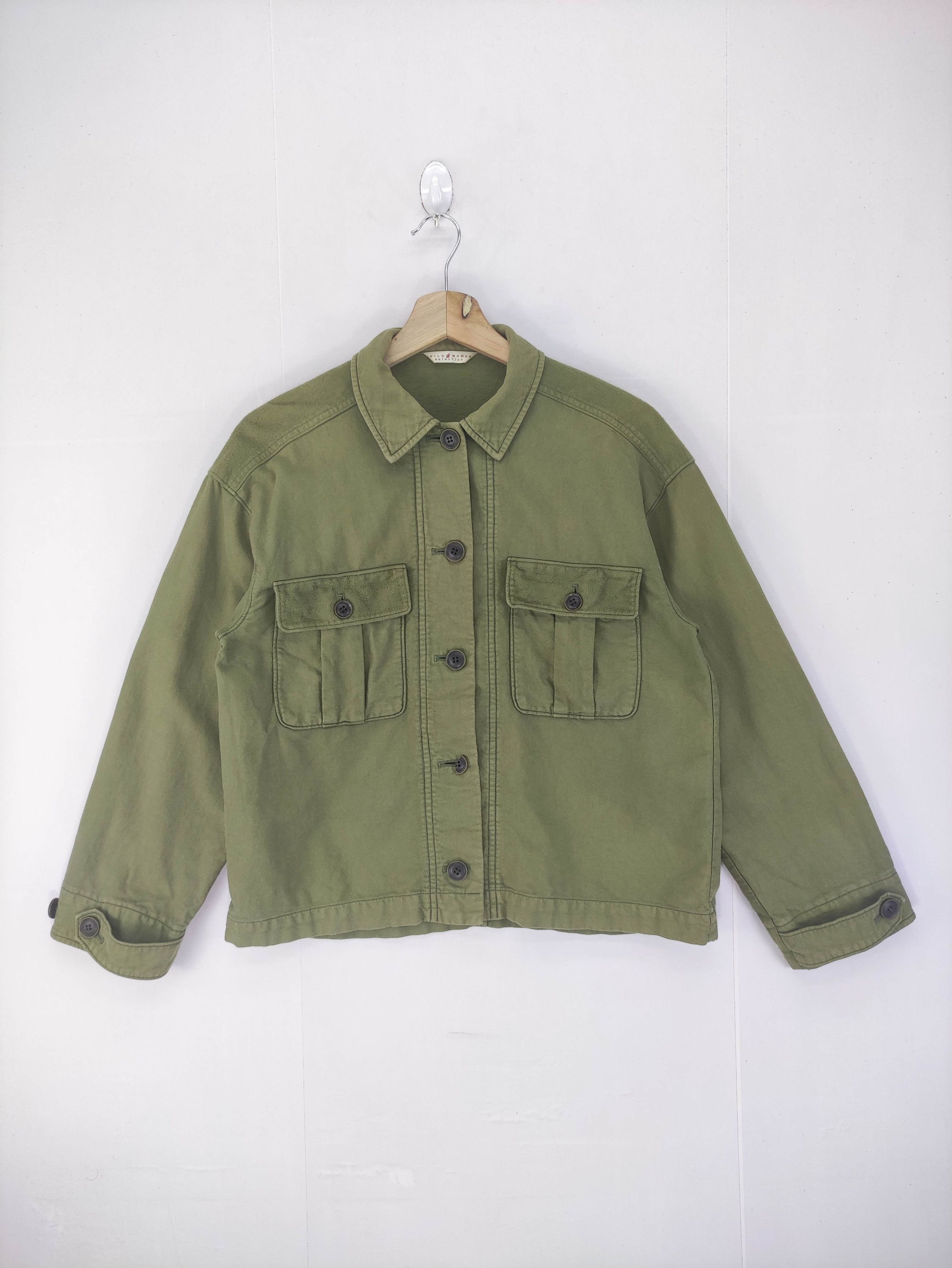 Japanese Brand Vintage Child Women Light Jacket Button Up Size M / US 6-8 / IT 42-44 - 1 Thumbnail