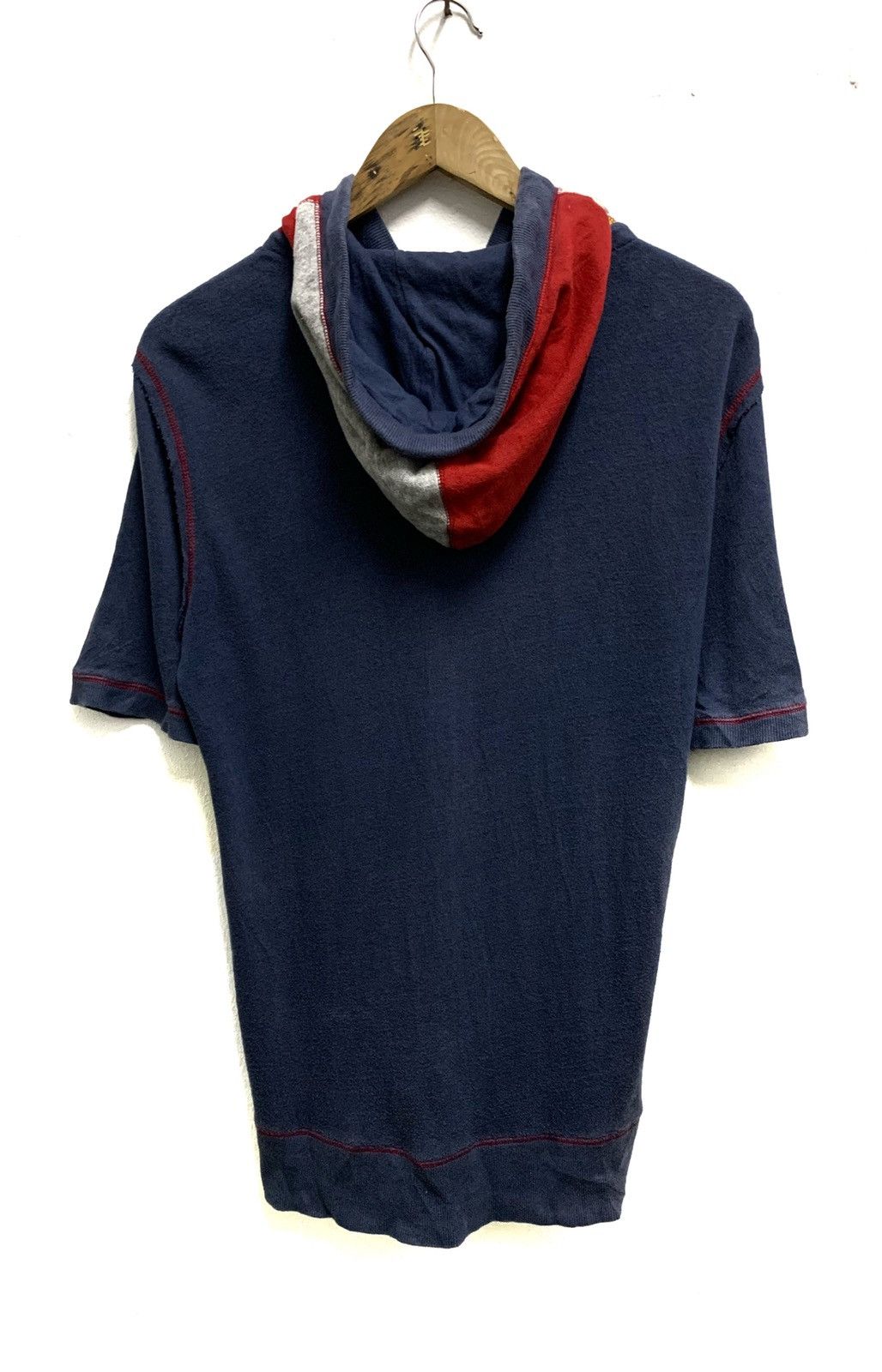Beams Plus × Vintage Short Sleeve Zipper Hoodie Shirt Size US M / EU 48-50 / 2 - 7 Thumbnail