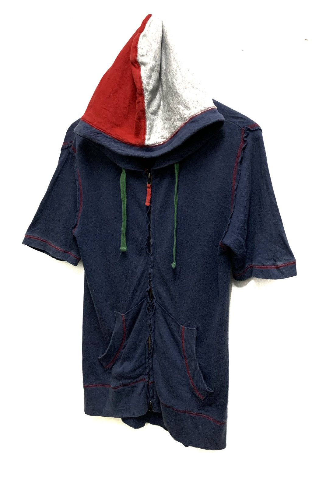 Beams Plus × Vintage Short Sleeve Zipper Hoodie Shirt Size US M / EU 48-50 / 2 - 1 Thumbnail