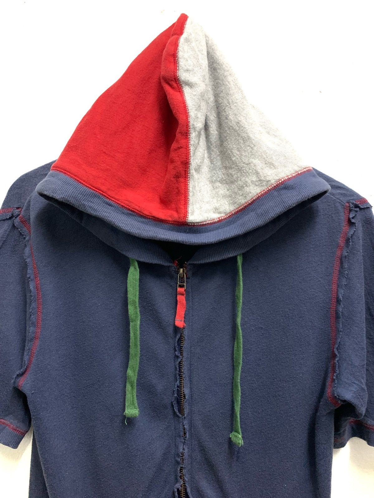 Beams Plus × Vintage Short Sleeve Zipper Hoodie Shirt Size US M / EU 48-50 / 2 - 4 Thumbnail