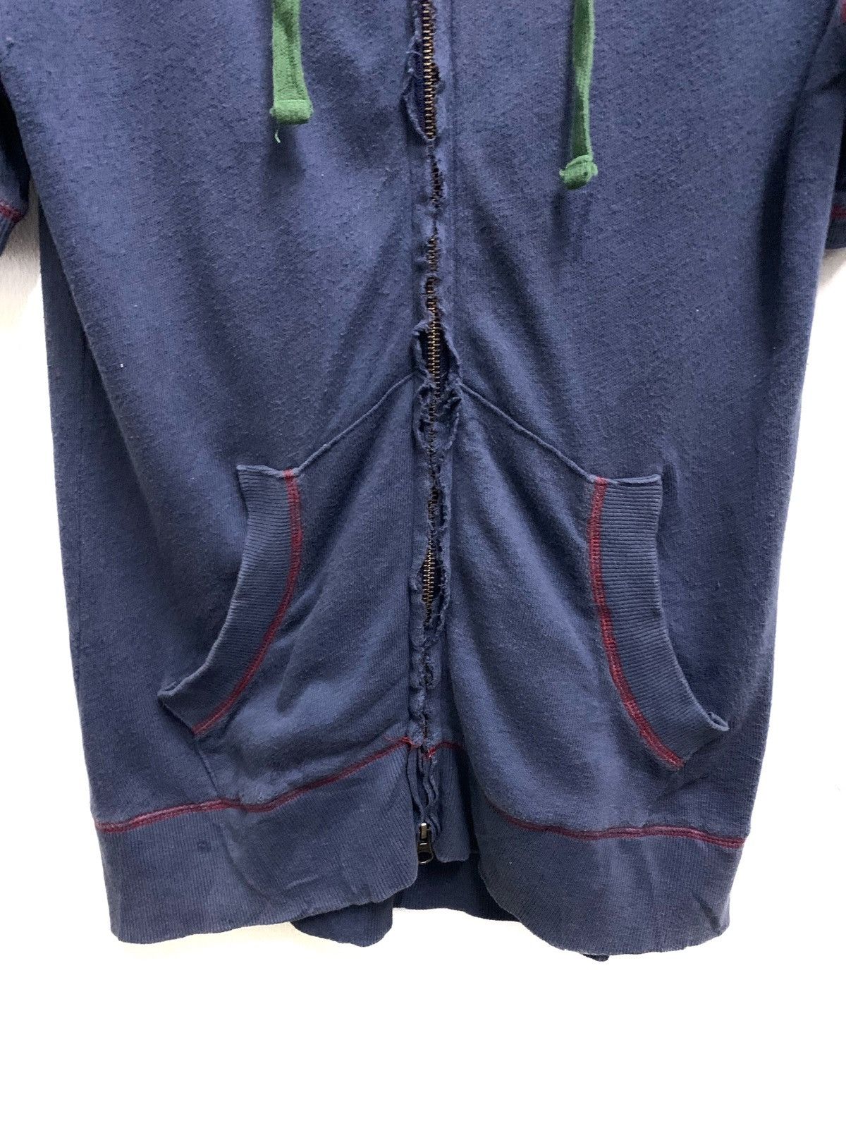 Beams Plus × Vintage Short Sleeve Zipper Hoodie Shirt Size US M / EU 48-50 / 2 - 3 Thumbnail