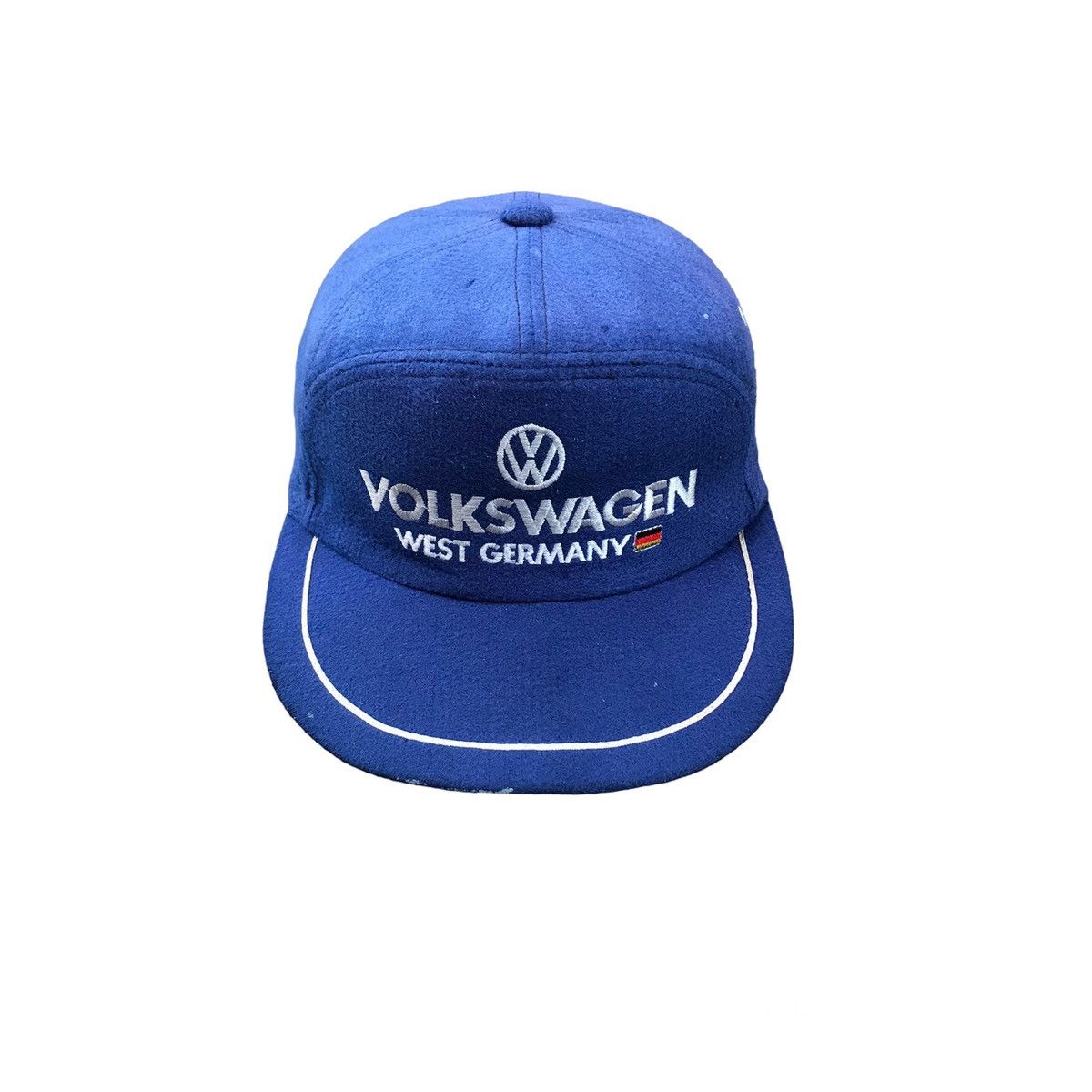 vintage volkswagen racing west germany hat cap