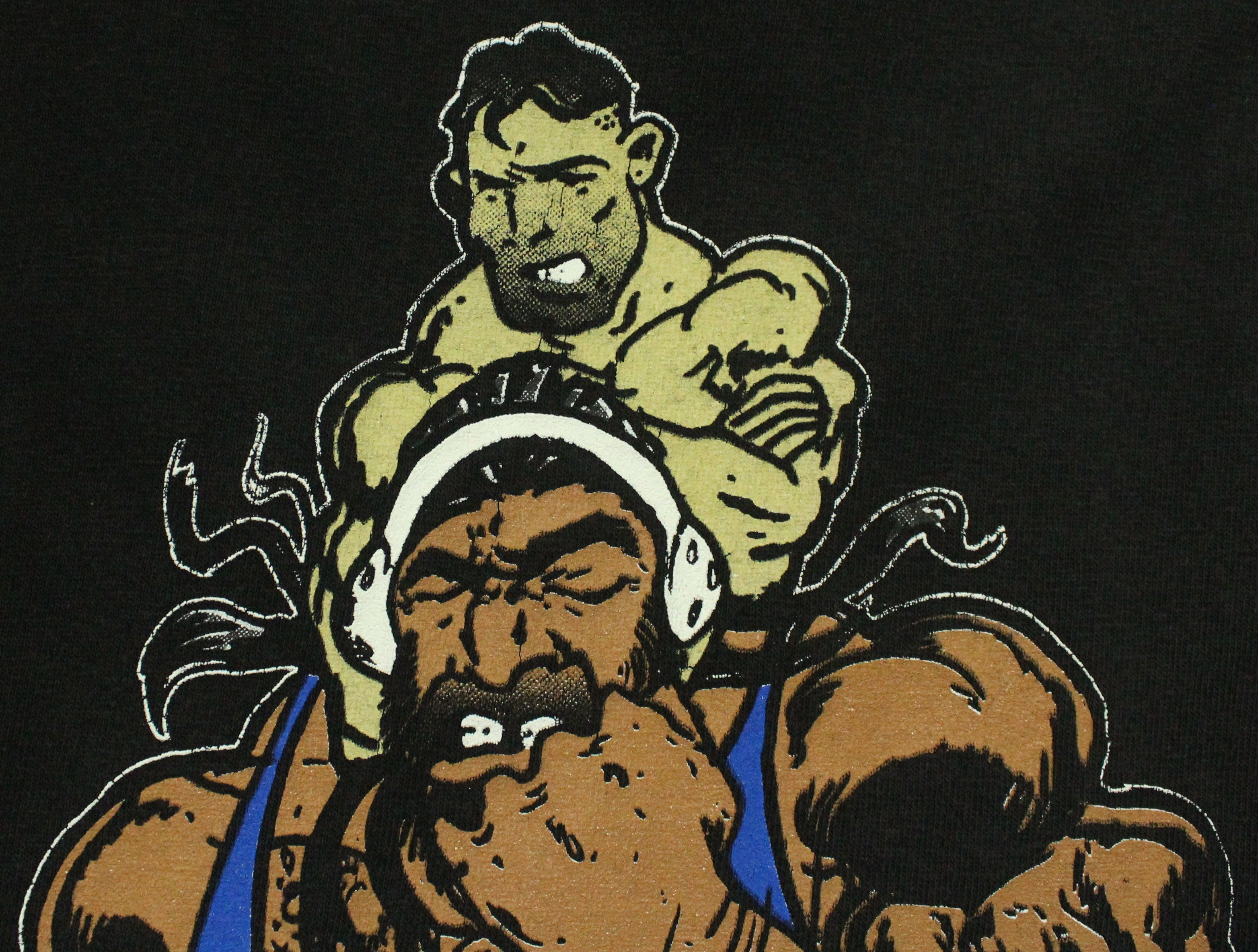 Tapout × Vintage Vintage 00s MATA LEAO GRAPPLERS QUEST T Shirt Faded Black Size US XL / EU 56 / 4 - 13 Thumbnail