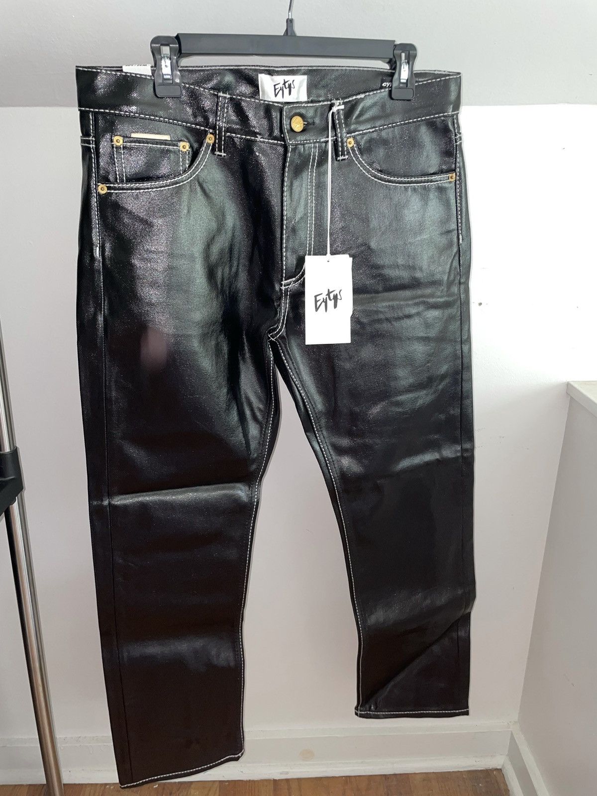 EYTYS ヴィーガンレザーカーゴパンツ28✖️30 EYTYS ヴィーガンレザーカーゴパンツ28✖️30 【公式通販】