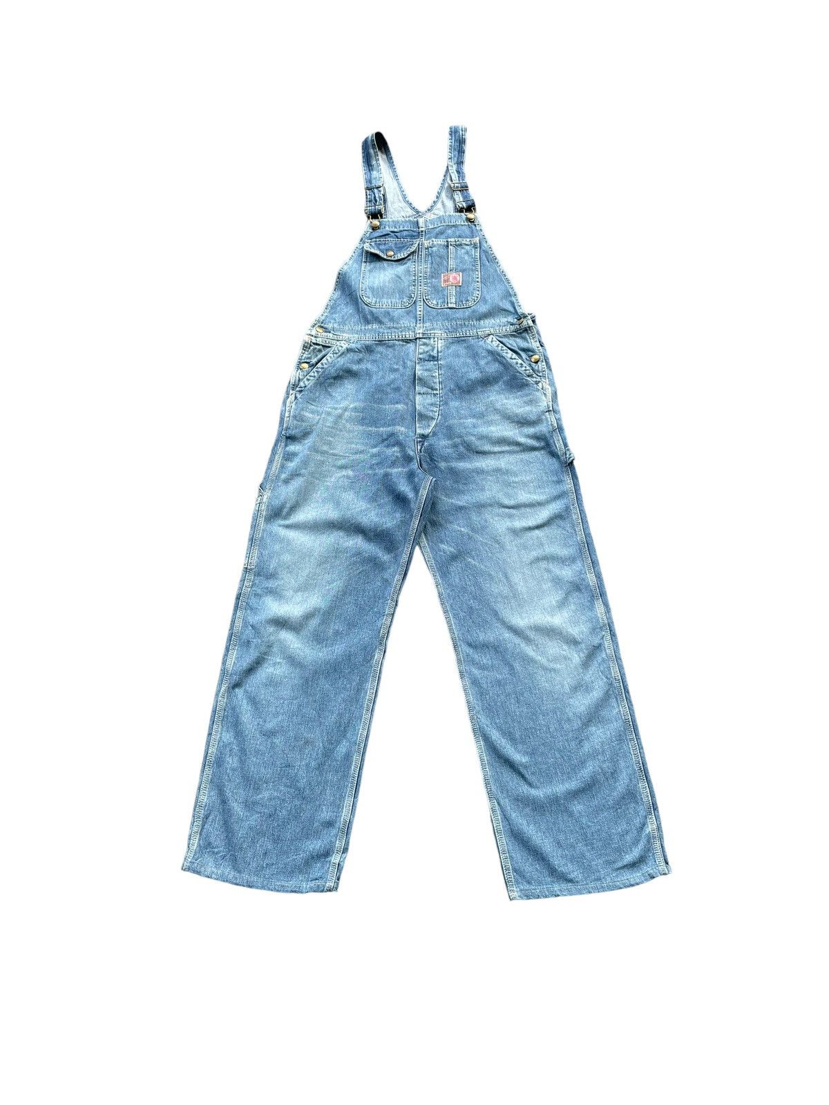 Edwin × Vintage Vintage Edwin 101 Denim Overall Size US 38 / EU 54 - 1 Thumbnail